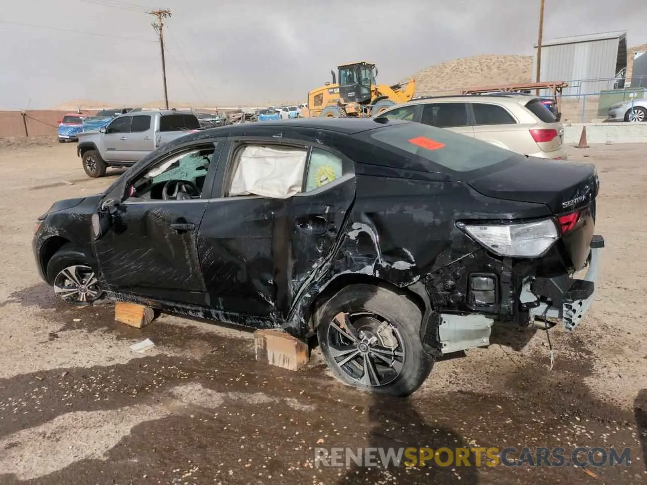 2 Photograph of a damaged car 3N1AB8CV4NY311242 NISSAN SENTRA 2022