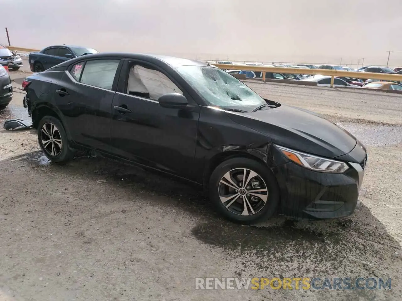 4 Photograph of a damaged car 3N1AB8CV4NY311242 NISSAN SENTRA 2022