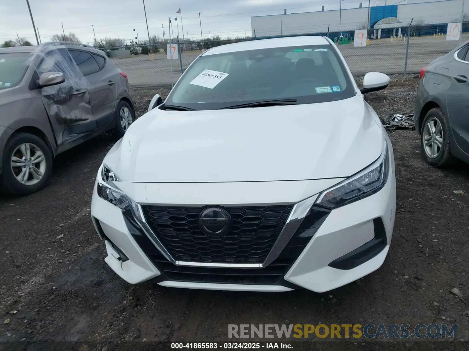 12 Photograph of a damaged car 3N1AB8CV4NY317817 NISSAN SENTRA 2022