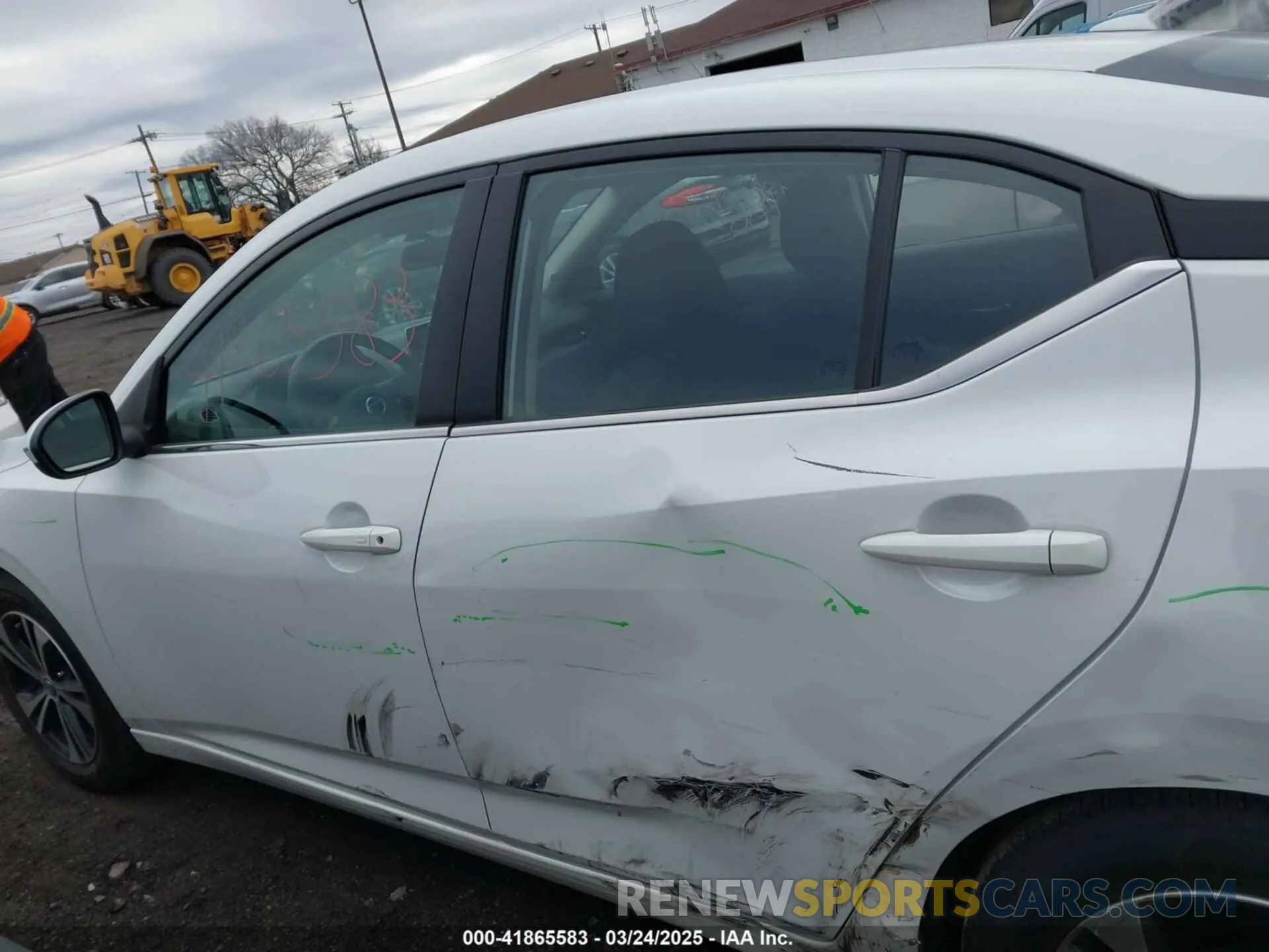 14 Photograph of a damaged car 3N1AB8CV4NY317817 NISSAN SENTRA 2022