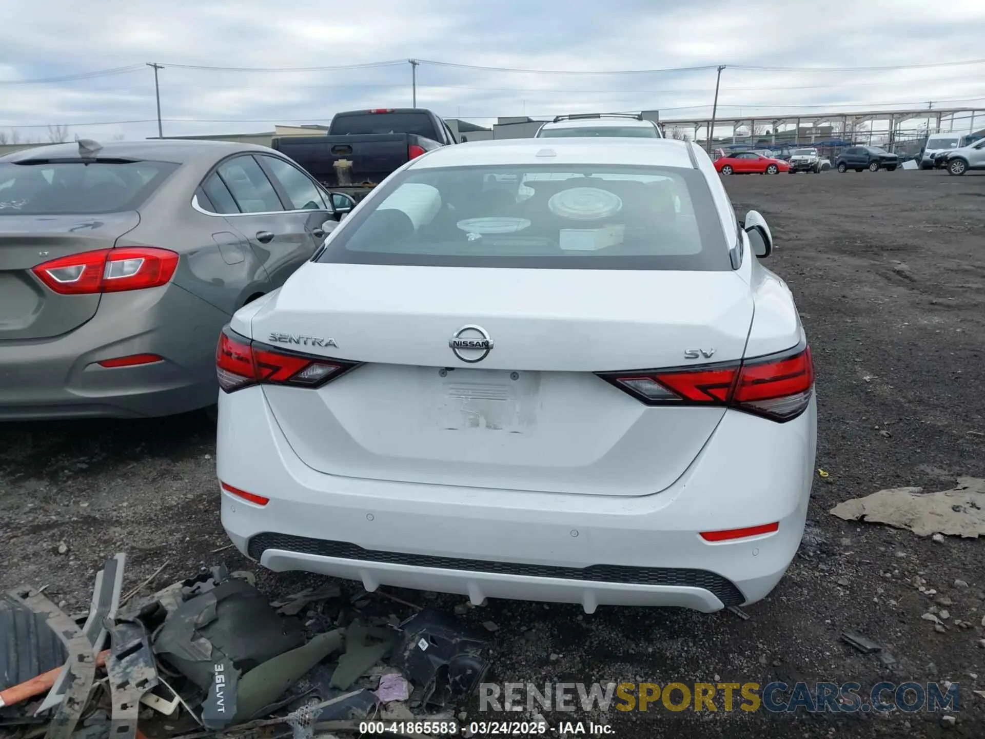 16 Photograph of a damaged car 3N1AB8CV4NY317817 NISSAN SENTRA 2022
