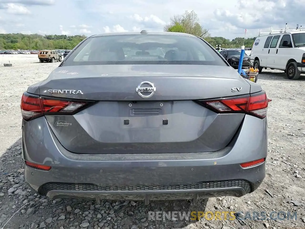 6 Photograph of a damaged car 3N1AB8CV5NY210095 NISSAN SENTRA 2022