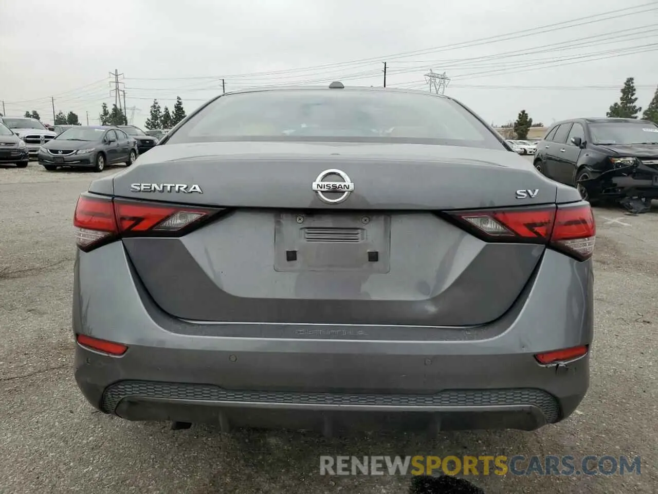 6 Photograph of a damaged car 3N1AB8CV5NY216401 NISSAN SENTRA 2022