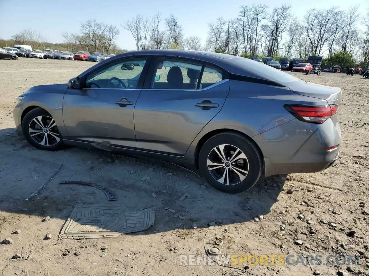 2 Photograph of a damaged car 3N1AB8CV5NY233389 NISSAN SENTRA 2022