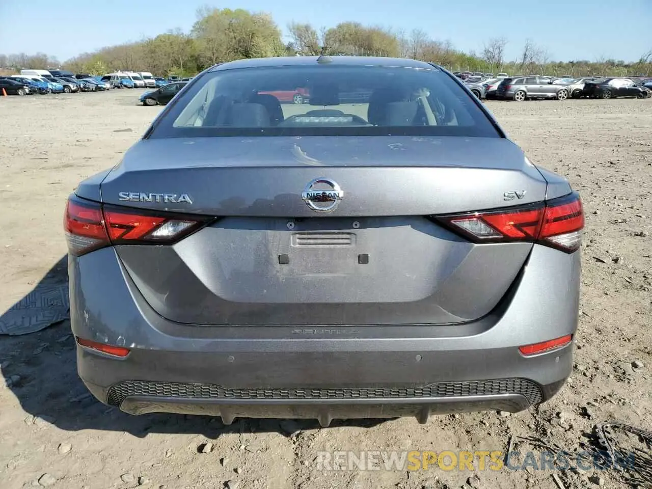 6 Photograph of a damaged car 3N1AB8CV5NY233389 NISSAN SENTRA 2022