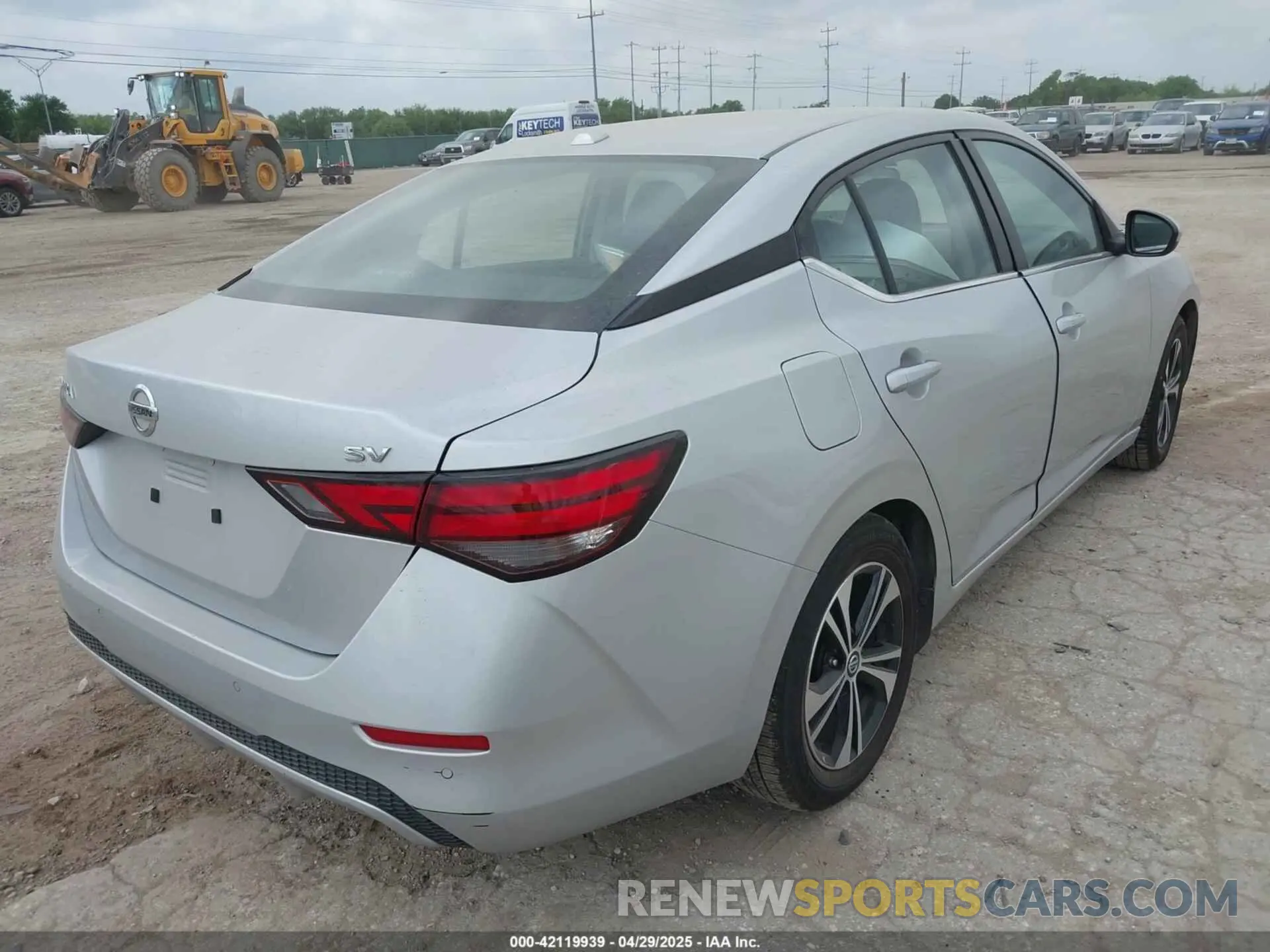 4 Photograph of a damaged car 3N1AB8CV5NY257076 NISSAN SENTRA 2022