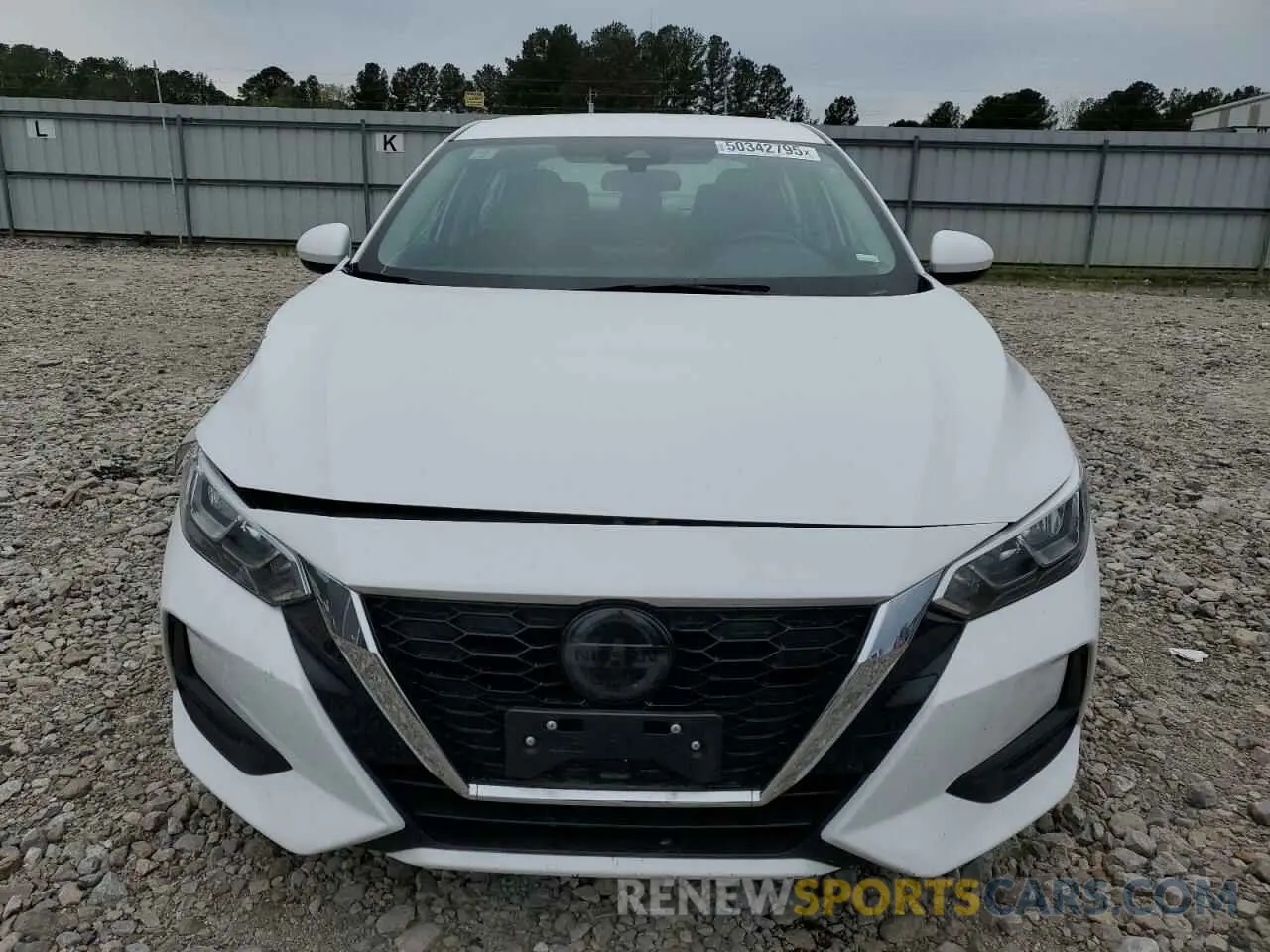 5 Photograph of a damaged car 3N1AB8CV5NY261001 NISSAN SENTRA 2022