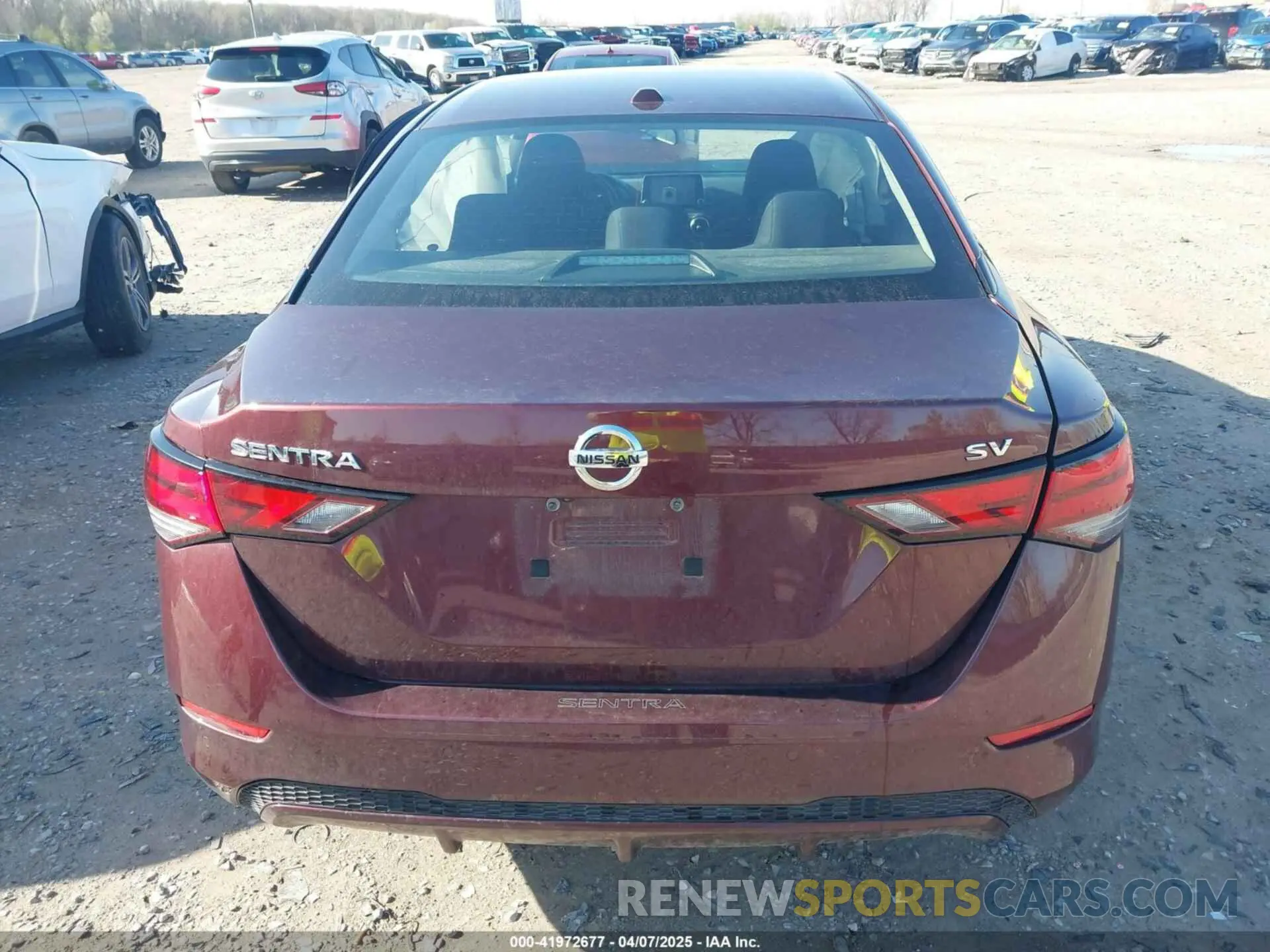 16 Photograph of a damaged car 3N1AB8CV5NY264707 NISSAN SENTRA 2022