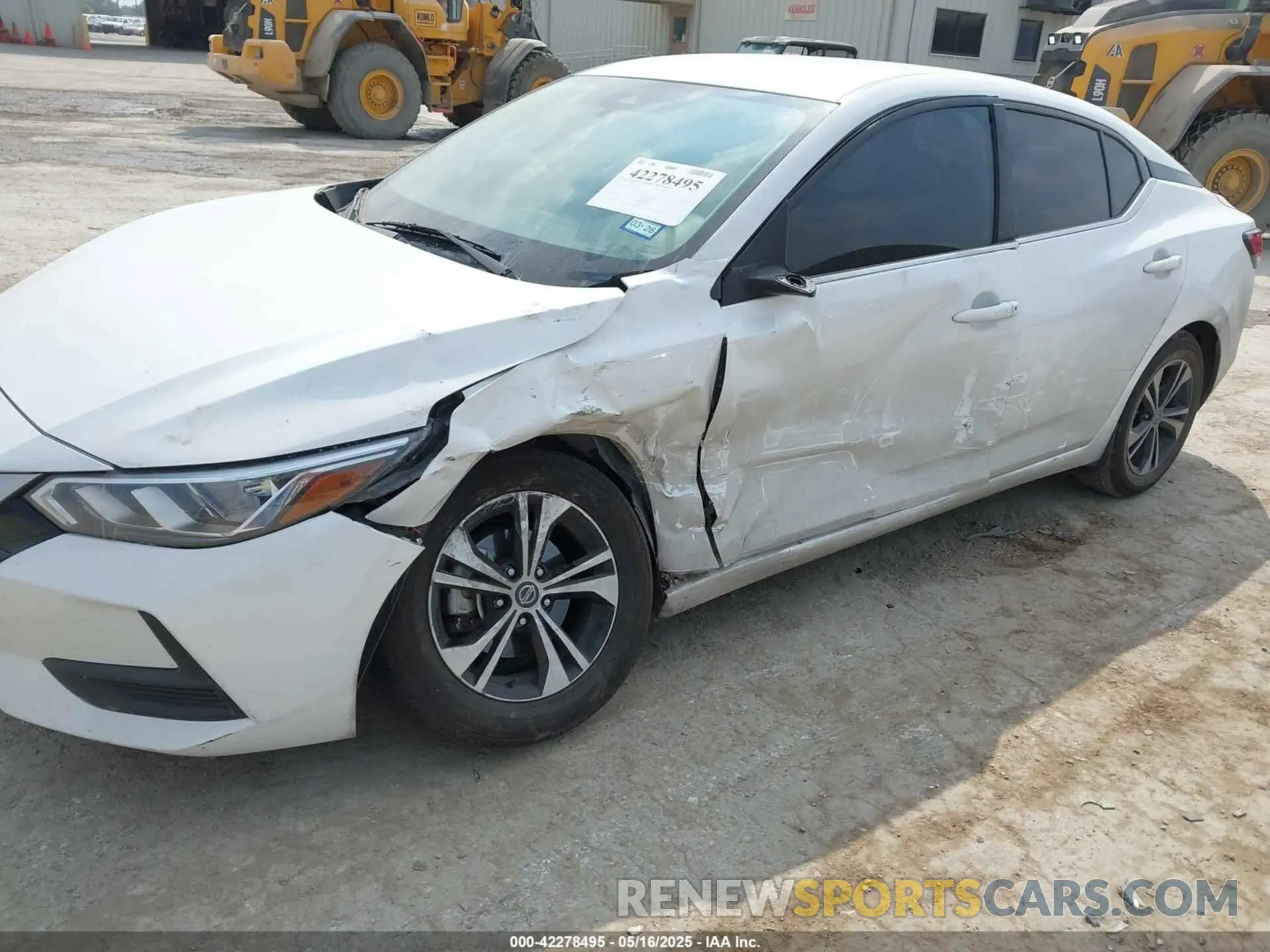 6 Photograph of a damaged car 3N1AB8CV5NY286139 NISSAN SENTRA 2022