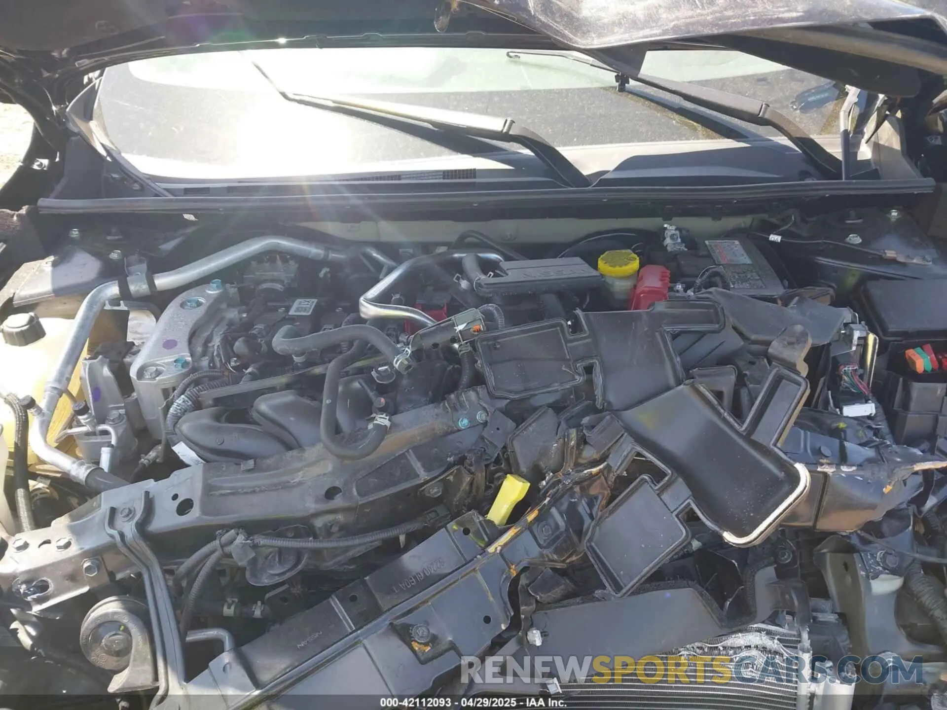10 Photograph of a damaged car 3N1AB8CV5NY287226 NISSAN SENTRA 2022