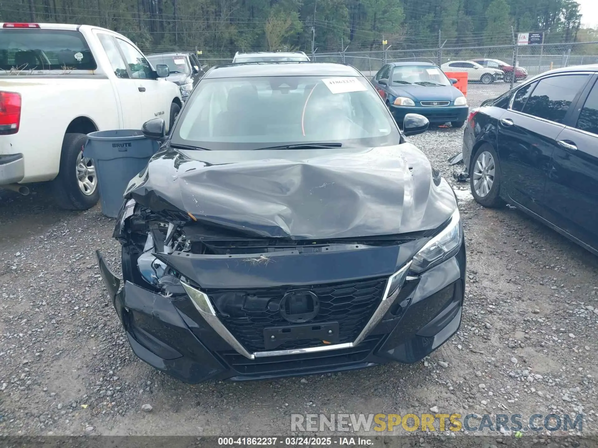 12 Photograph of a damaged car 3N1AB8CV5NY291339 NISSAN SENTRA 2022