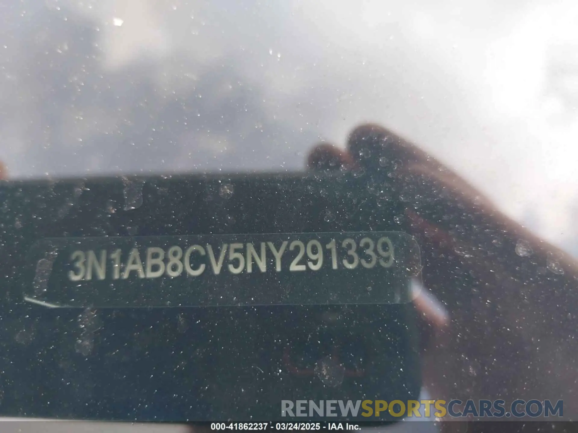 9 Photograph of a damaged car 3N1AB8CV5NY291339 NISSAN SENTRA 2022