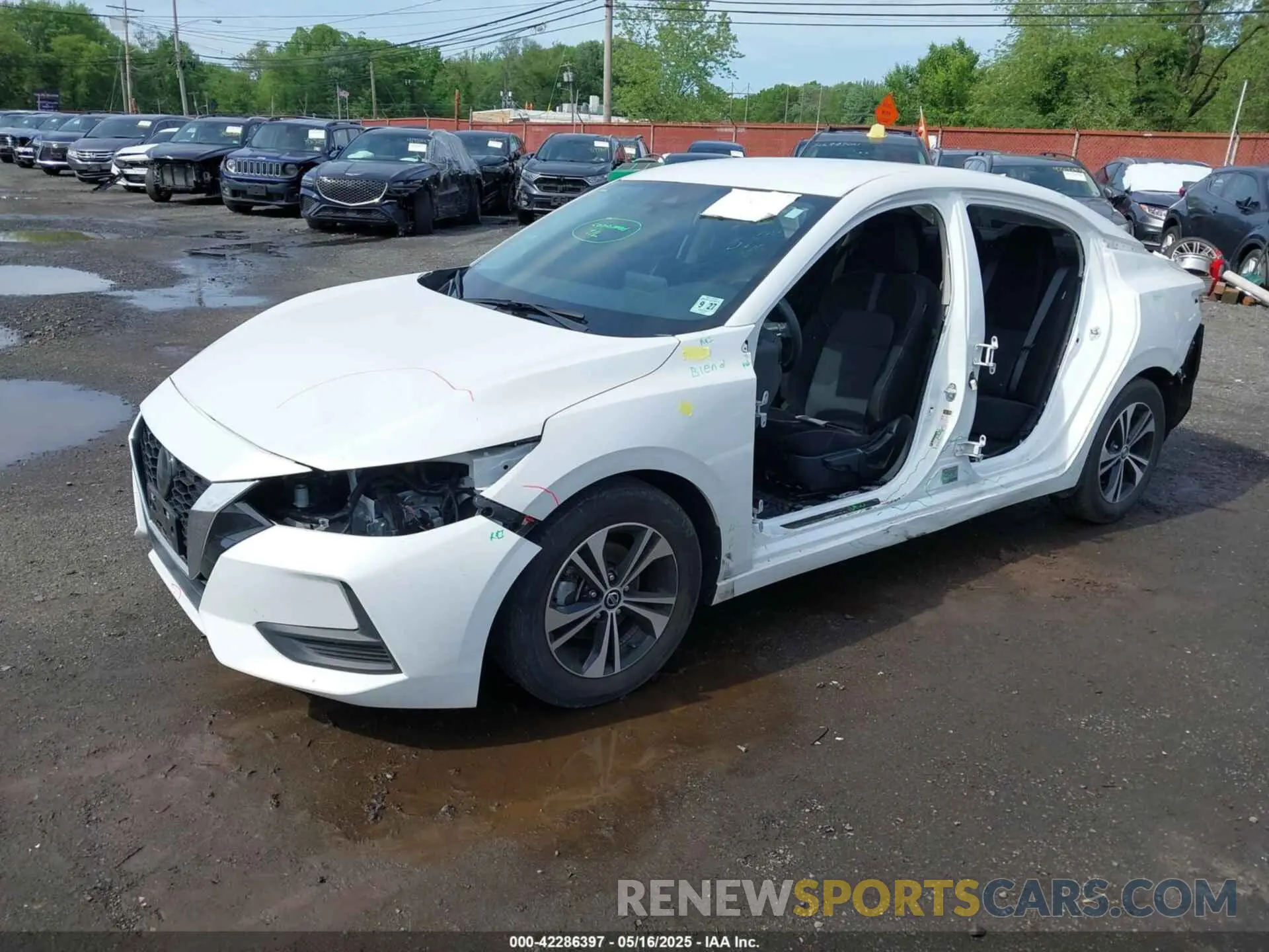 2 Фотография поврежденного автомобиля 3N1AB8CV5NY292832 NISSAN SENTRA 2022