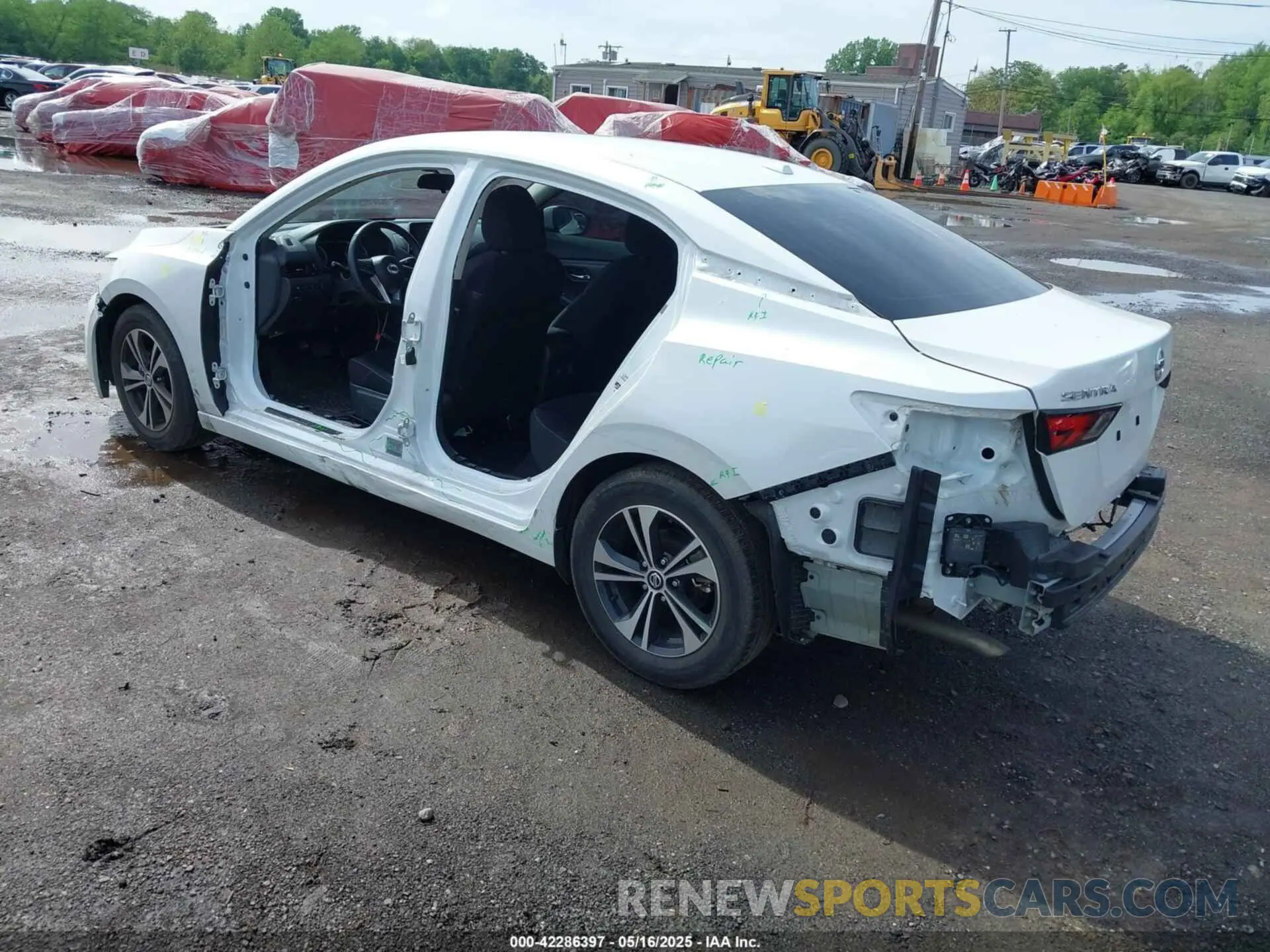 3 Фотография поврежденного автомобиля 3N1AB8CV5NY292832 NISSAN SENTRA 2022