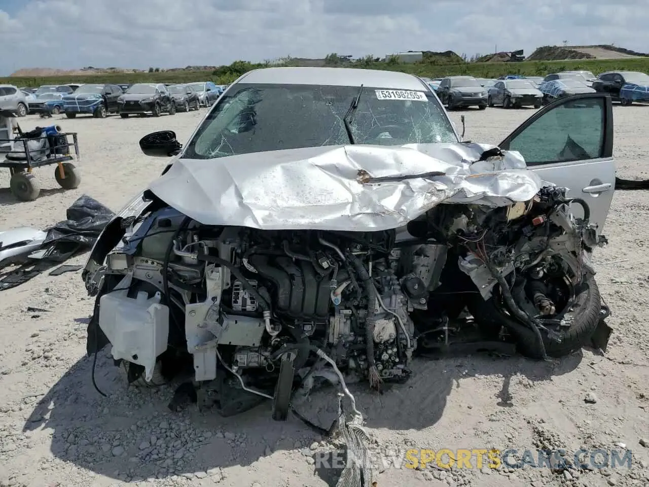 5 Photograph of a damaged car 3N1AB8CV5NY295987 NISSAN SENTRA 2022