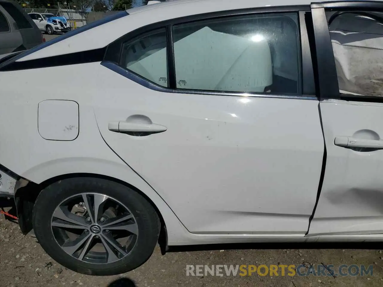 10 Photograph of a damaged car 3N1AB8CV5NY312108 NISSAN SENTRA 2022