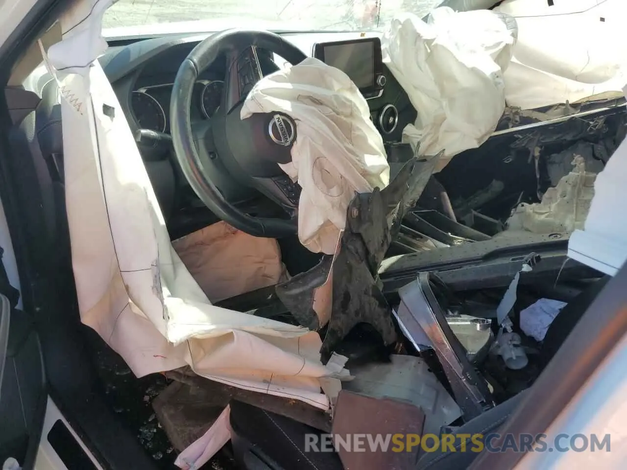 8 Photograph of a damaged car 3N1AB8CV5NY312108 NISSAN SENTRA 2022