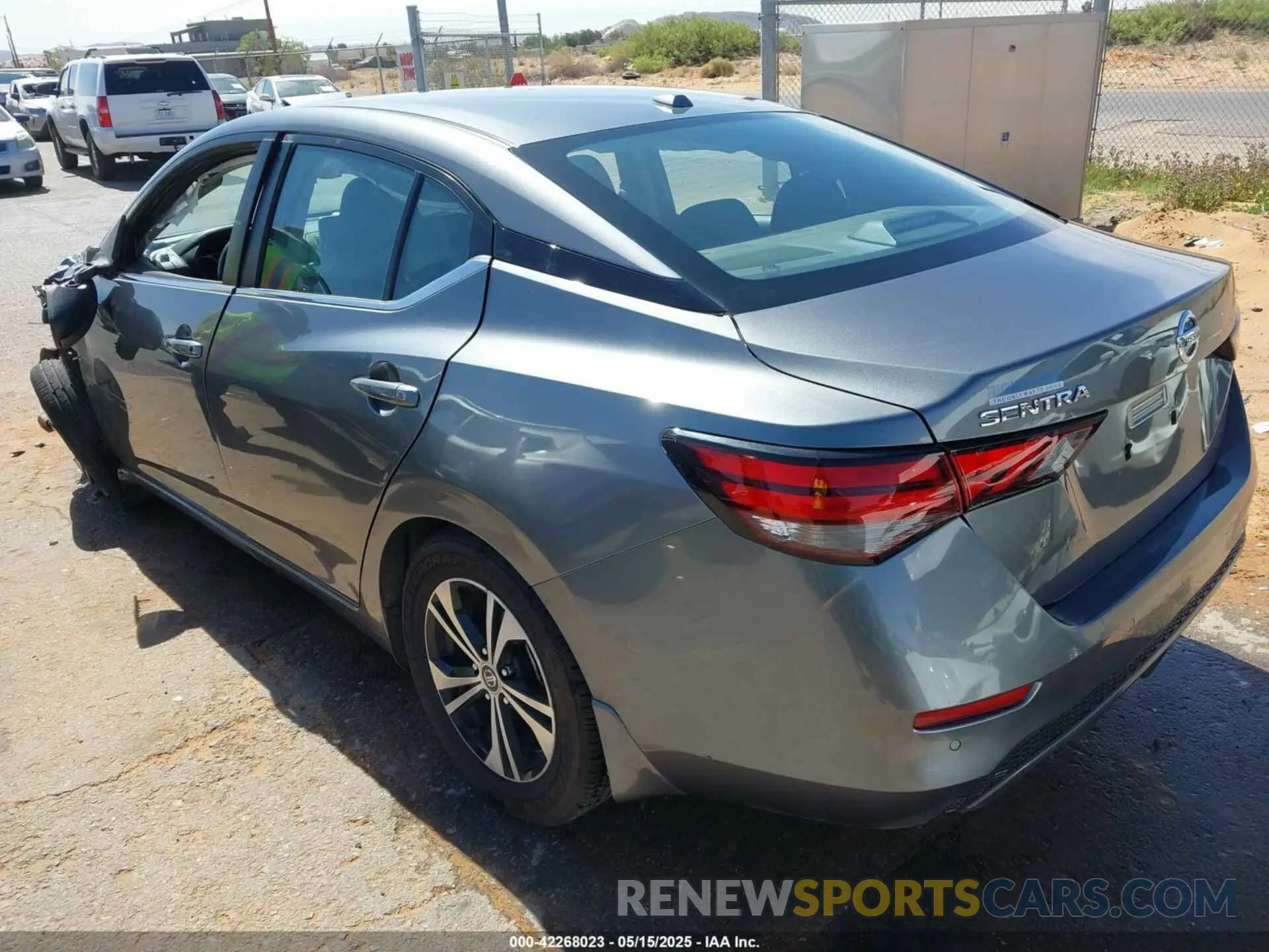 3 Photograph of a damaged car 3N1AB8CV5NY315252 NISSAN SENTRA 2022