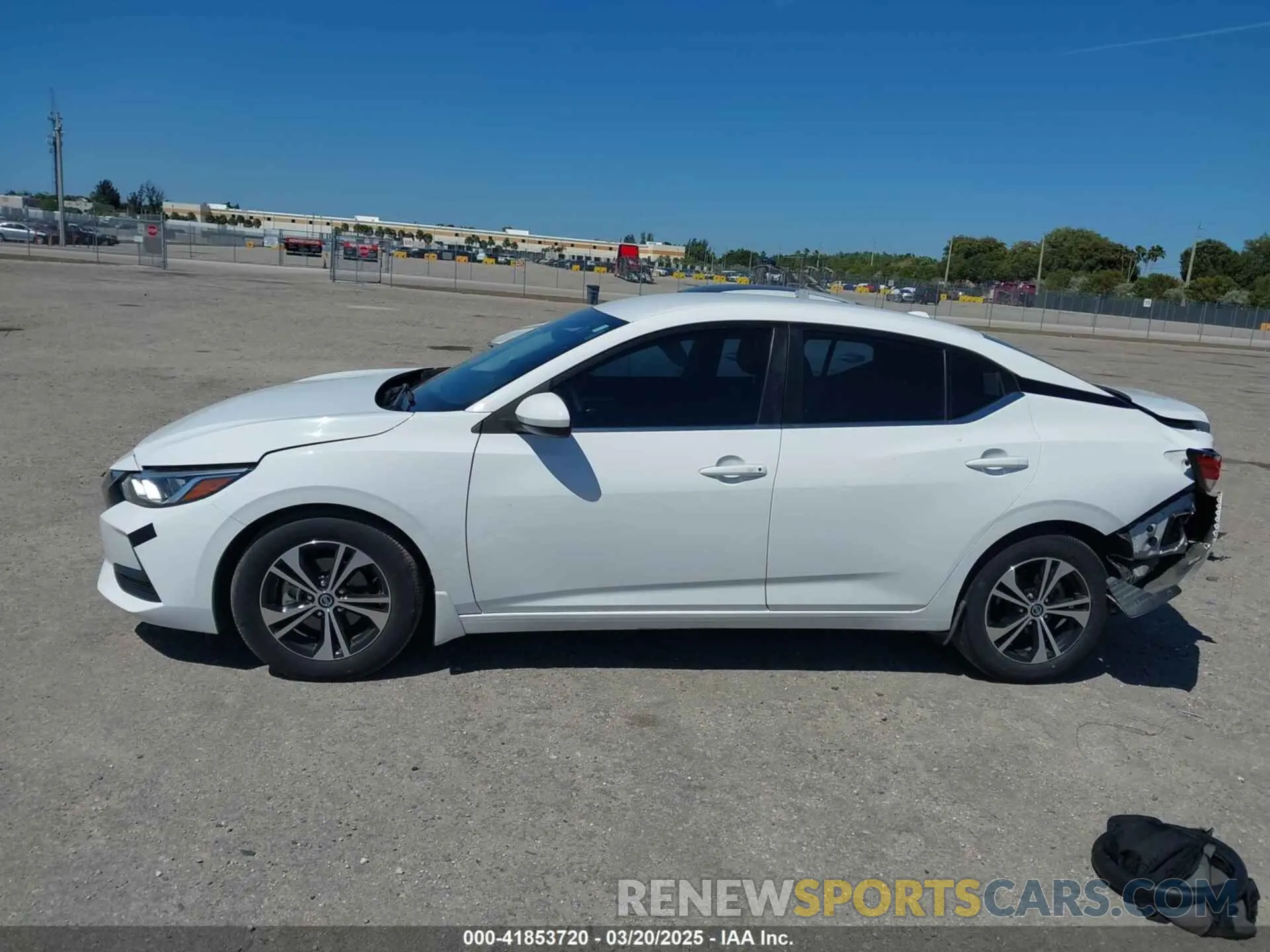 14 Photograph of a damaged car 3N1AB8CV6NY210199 NISSAN SENTRA 2022