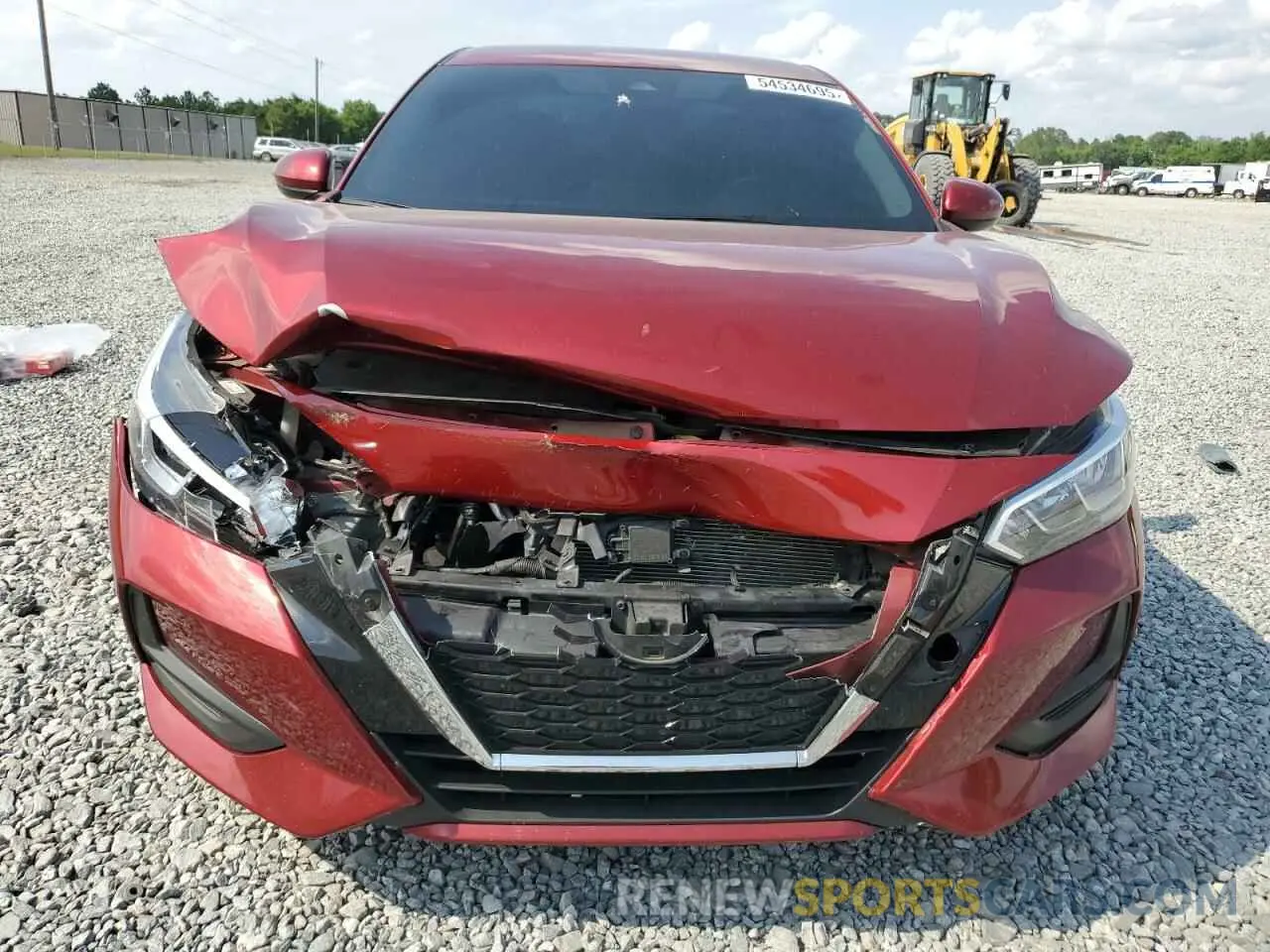 11 Photograph of a damaged car 3N1AB8CV6NY228248 NISSAN SENTRA 2022