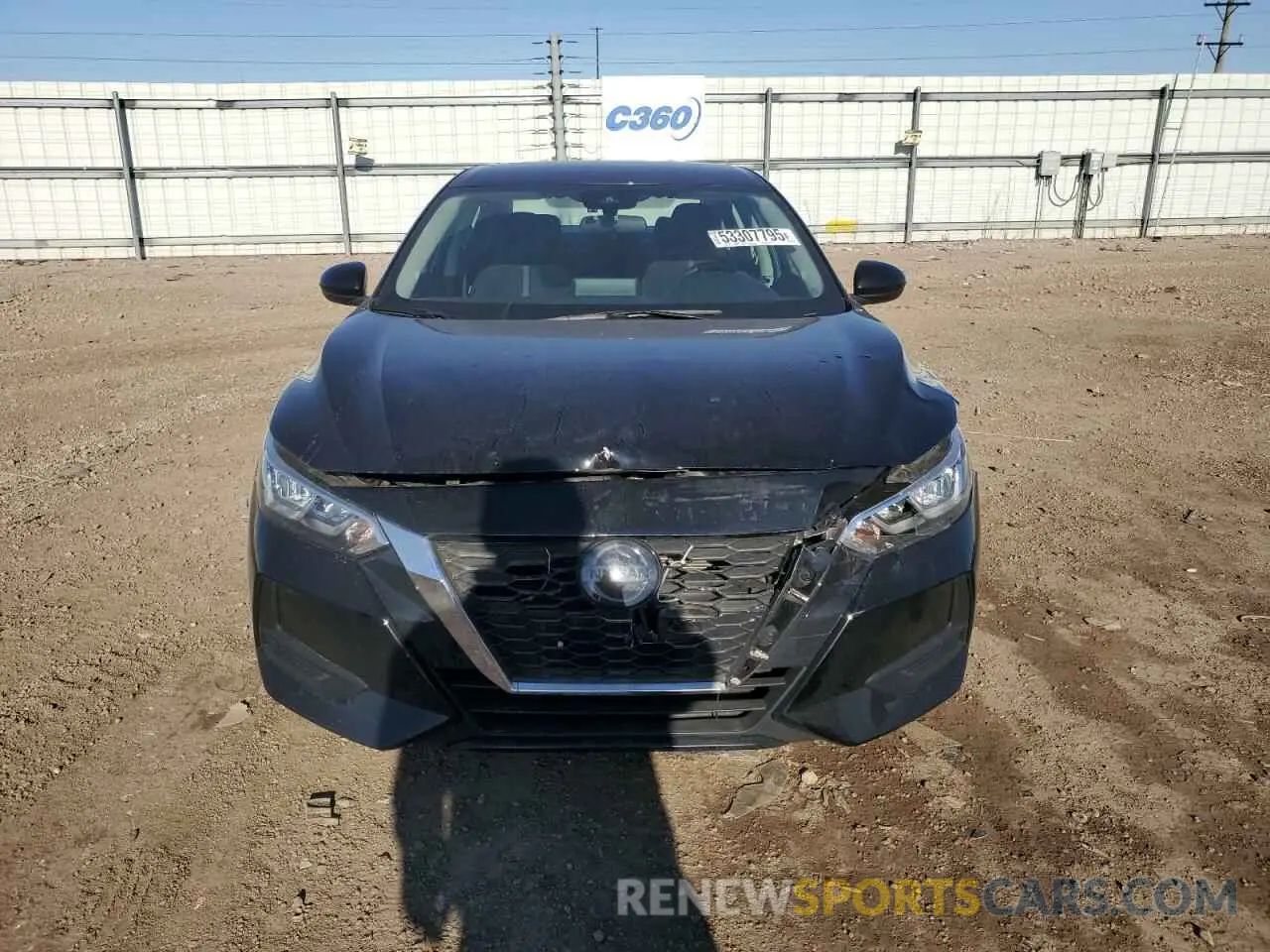 5 Photograph of a damaged car 3N1AB8CV6NY237256 NISSAN SENTRA 2022