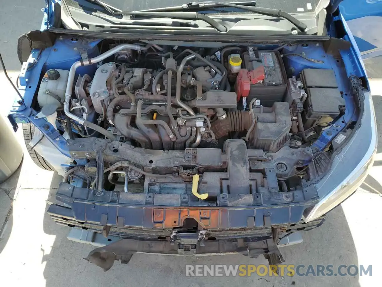 11 Photograph of a damaged car 3N1AB8CV6NY242666 NISSAN SENTRA 2022