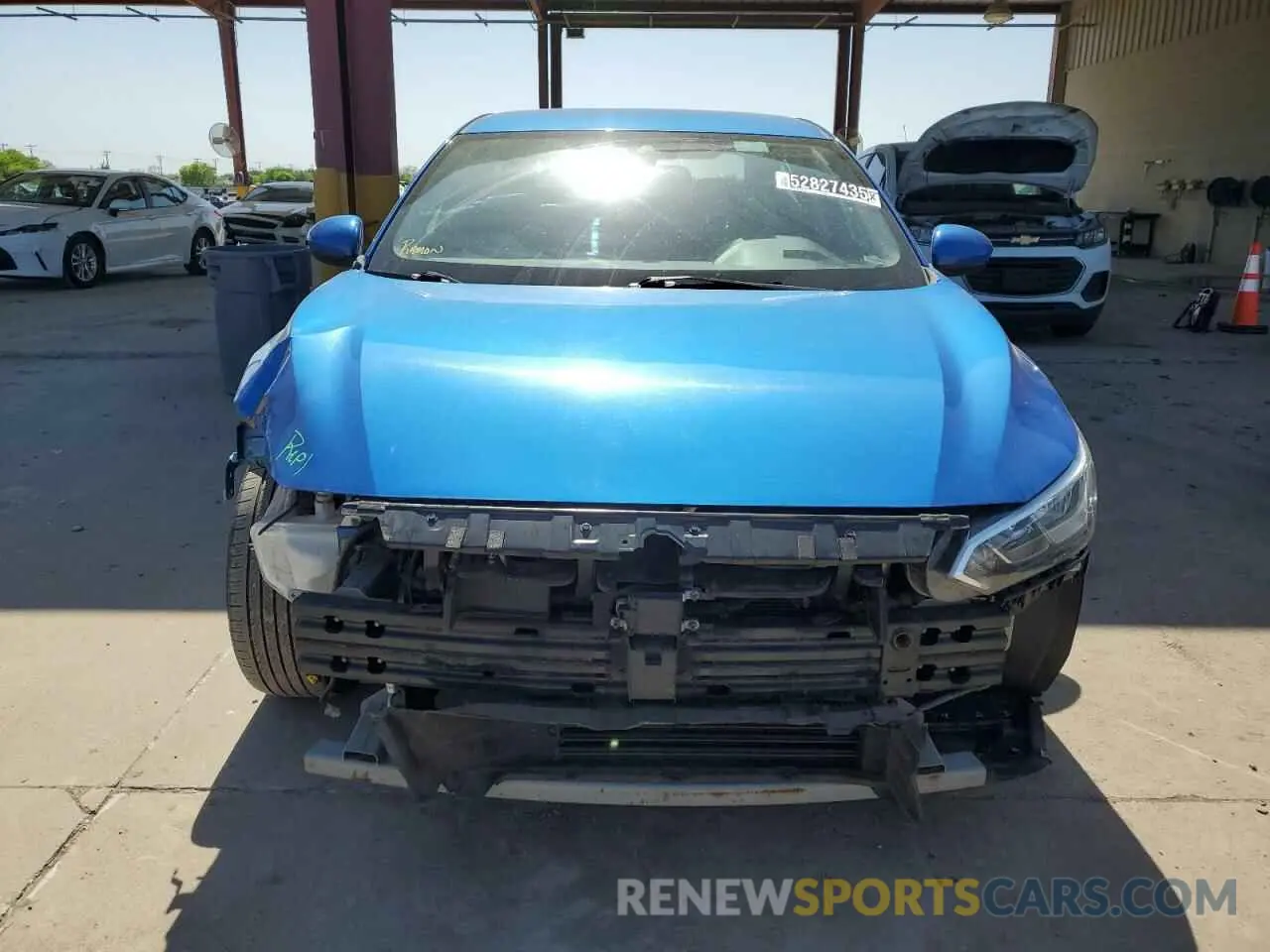 5 Photograph of a damaged car 3N1AB8CV6NY242666 NISSAN SENTRA 2022