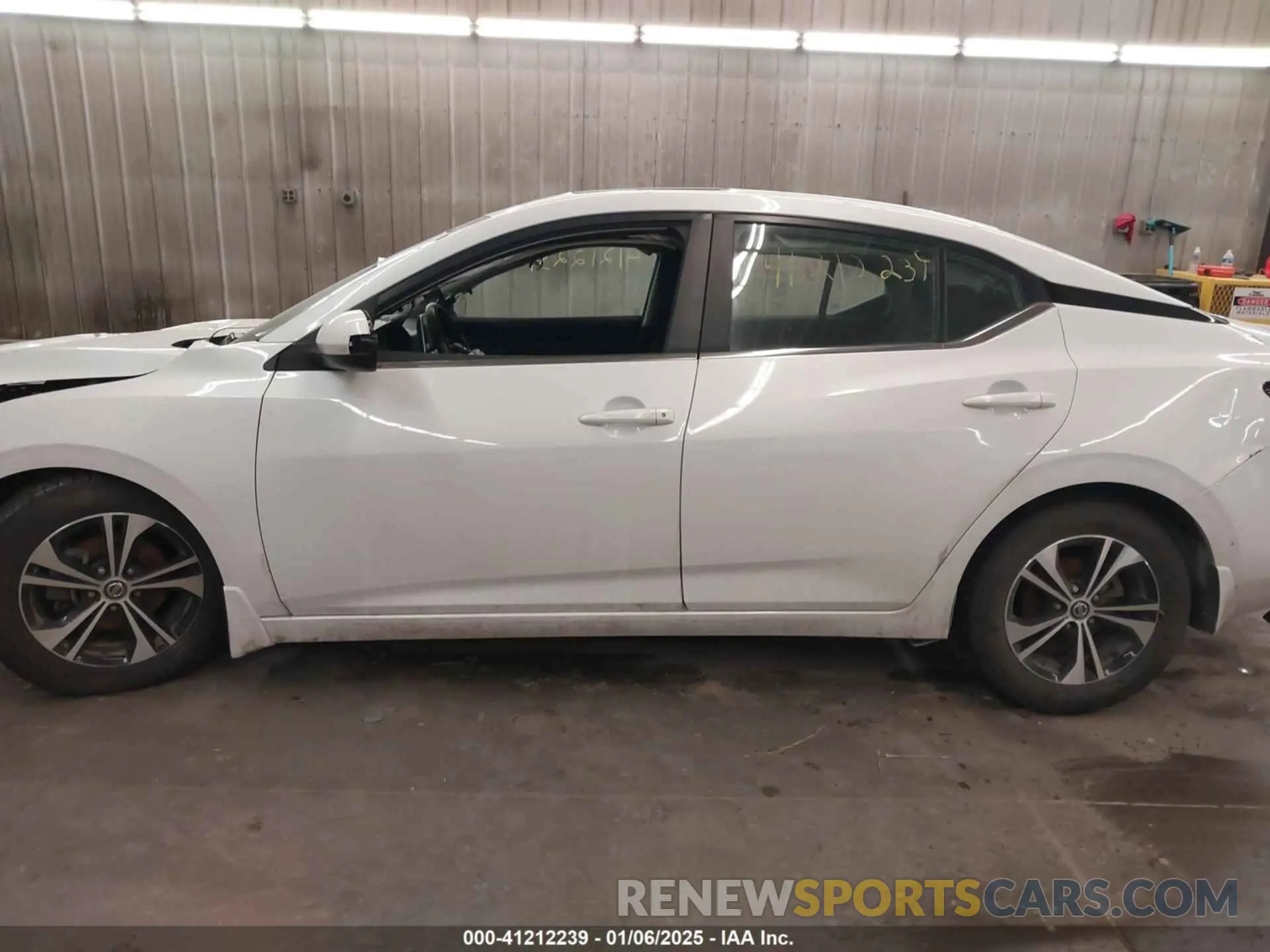 14 Photograph of a damaged car 3N1AB8CV6NY244580 NISSAN SENTRA 2022