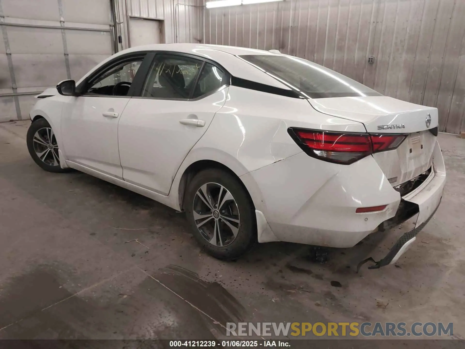 3 Photograph of a damaged car 3N1AB8CV6NY244580 NISSAN SENTRA 2022