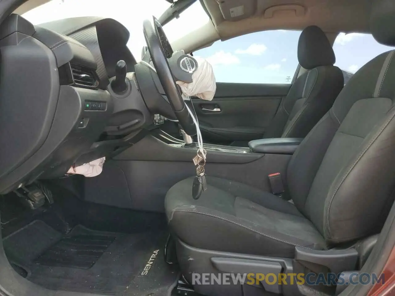7 Photograph of a damaged car 3N1AB8CV6NY256101 NISSAN SENTRA 2022