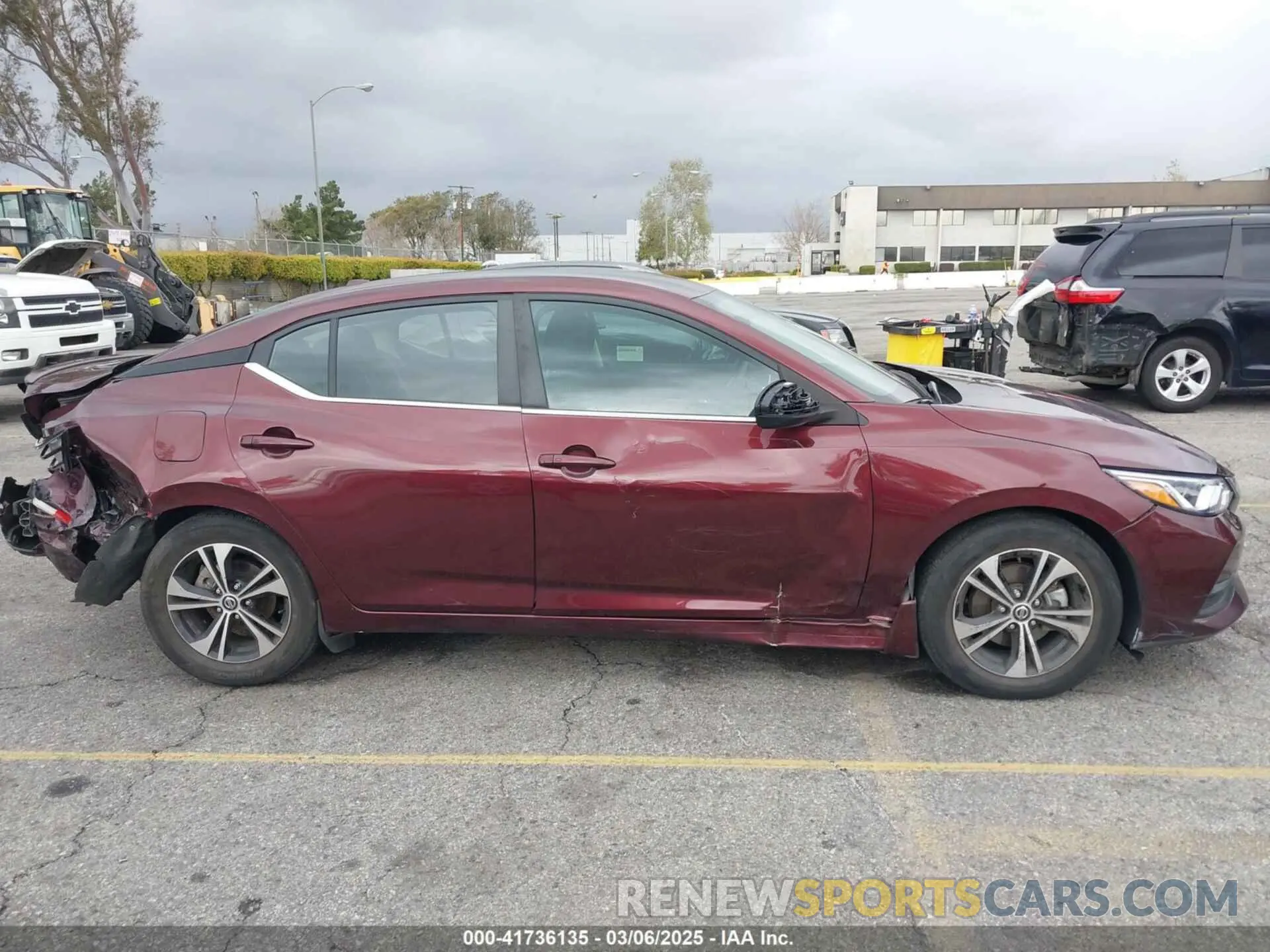 13 Фотография поврежденного автомобиля 3N1AB8CV6NY299045 NISSAN SENTRA 2022