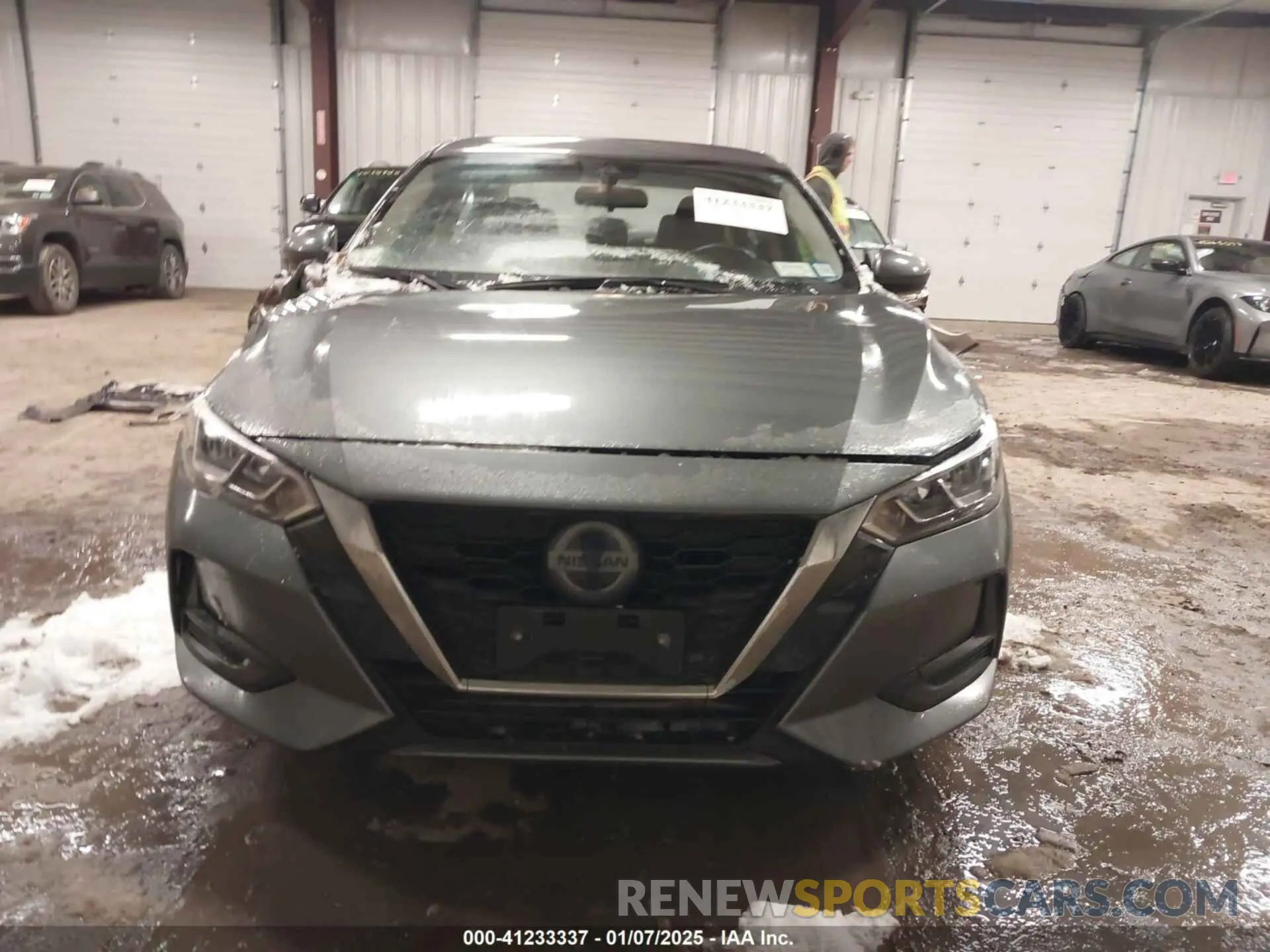 12 Photograph of a damaged car 3N1AB8CV6NY300257 NISSAN SENTRA 2022