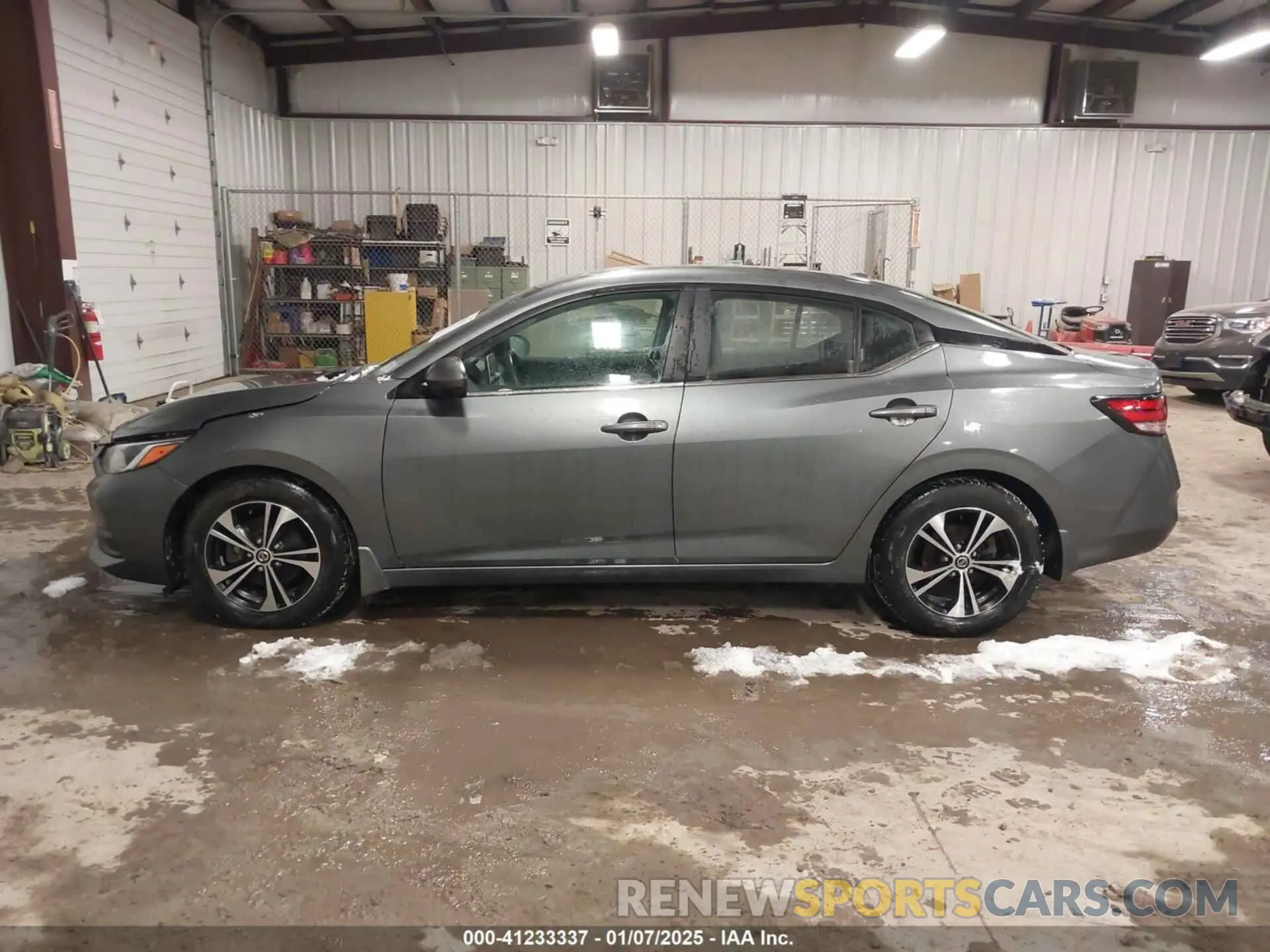 14 Photograph of a damaged car 3N1AB8CV6NY300257 NISSAN SENTRA 2022