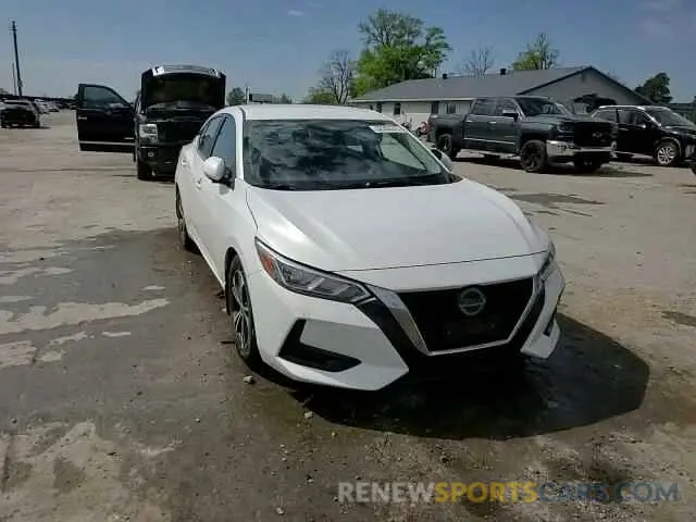 11 Photograph of a damaged car 3N1AB8CV6NY303272 NISSAN SENTRA 2022