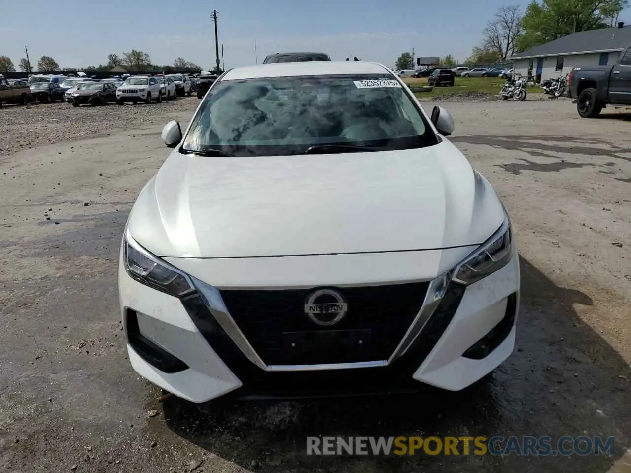 5 Photograph of a damaged car 3N1AB8CV6NY303272 NISSAN SENTRA 2022