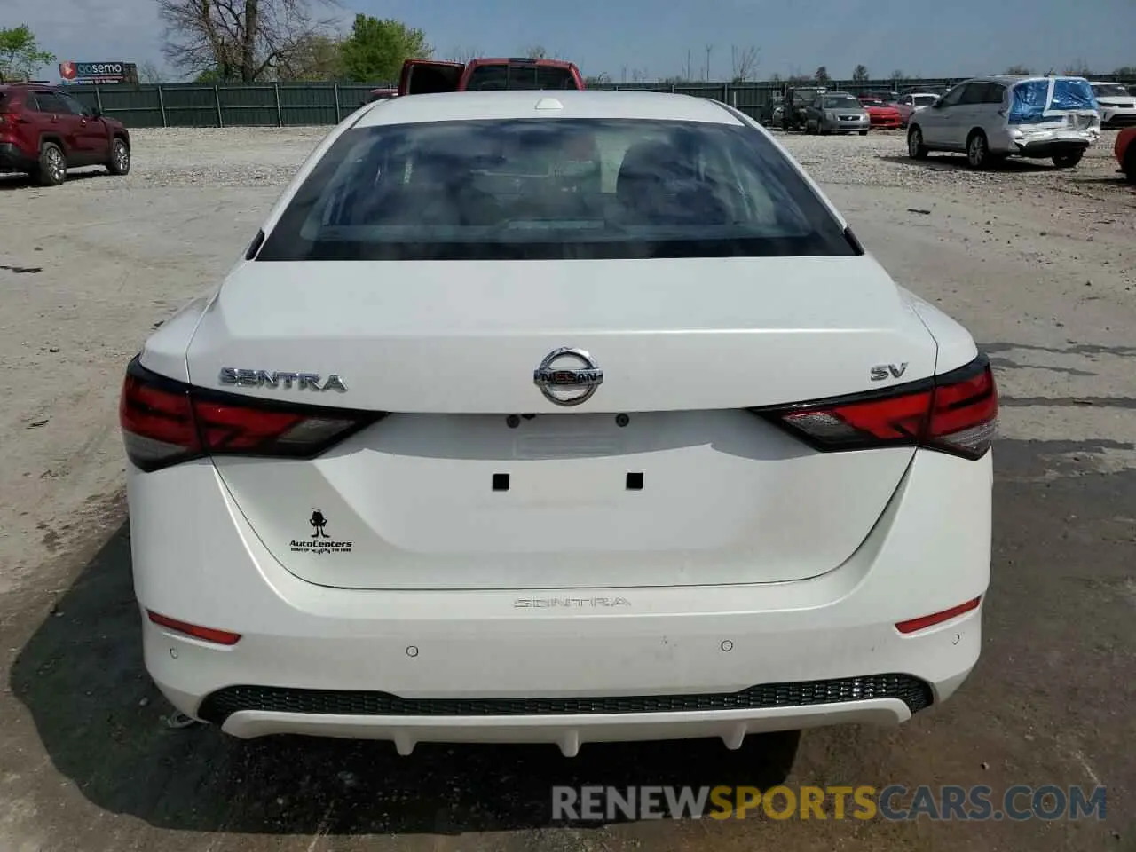 6 Photograph of a damaged car 3N1AB8CV6NY303272 NISSAN SENTRA 2022