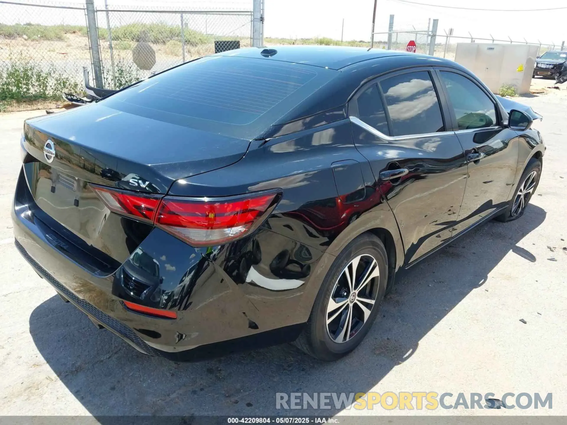 4 Photograph of a damaged car 3N1AB8CV6NY311503 NISSAN SENTRA 2022