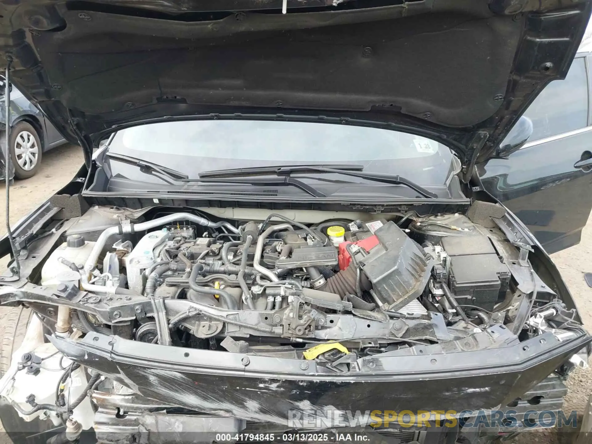 10 Photograph of a damaged car 3N1AB8CV6NY317771 NISSAN SENTRA 2022