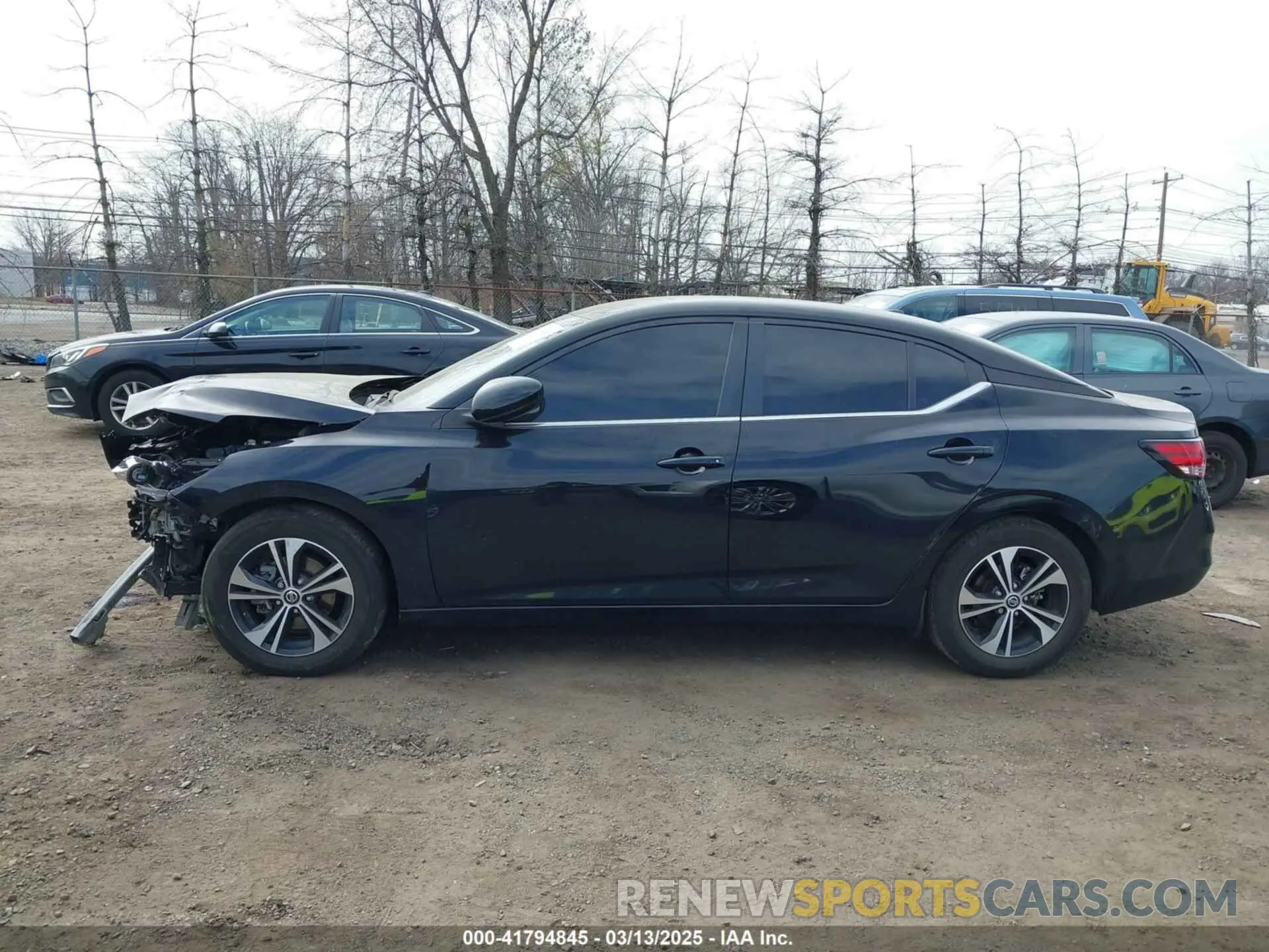 14 Photograph of a damaged car 3N1AB8CV6NY317771 NISSAN SENTRA 2022