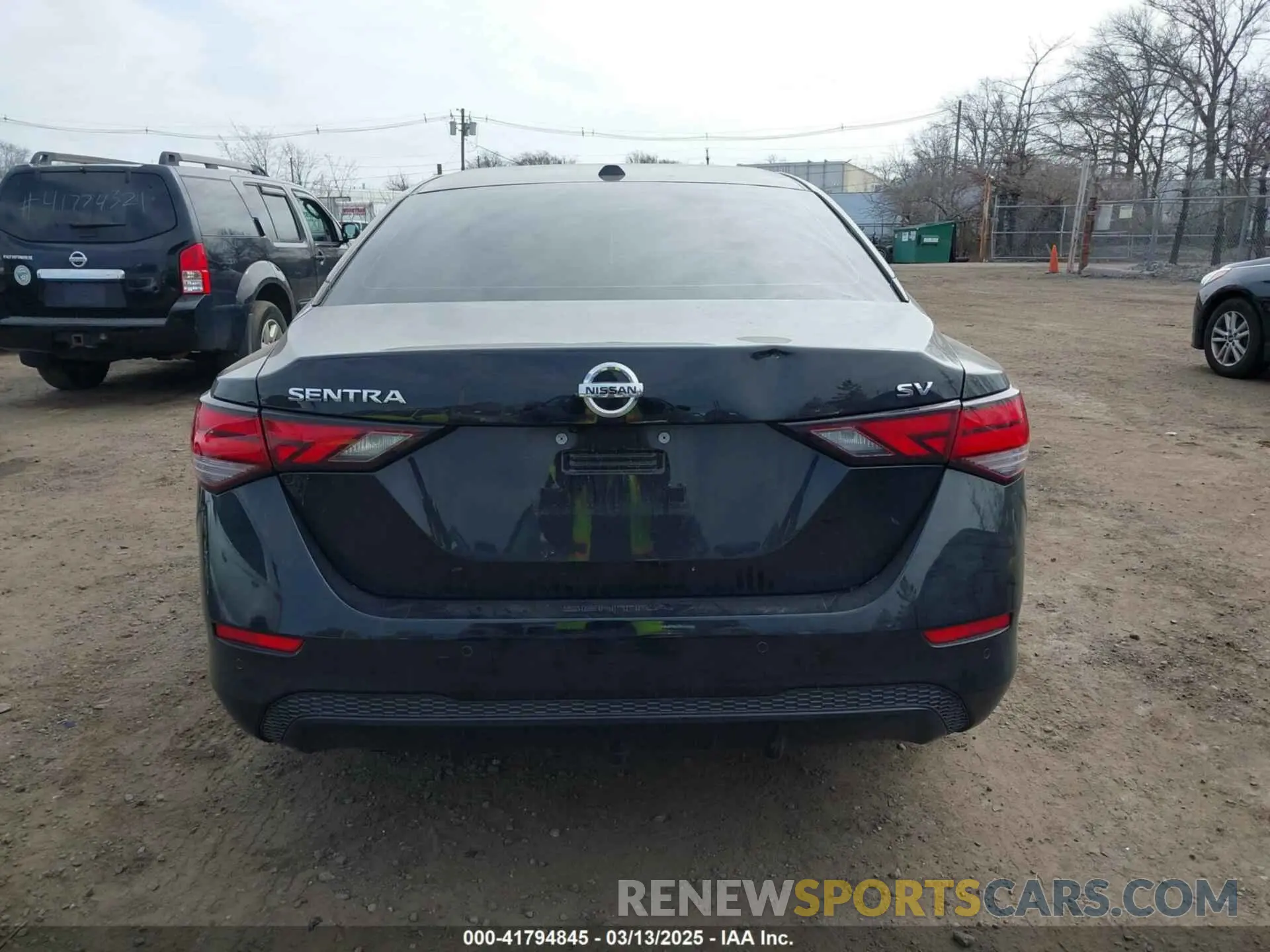 16 Photograph of a damaged car 3N1AB8CV6NY317771 NISSAN SENTRA 2022