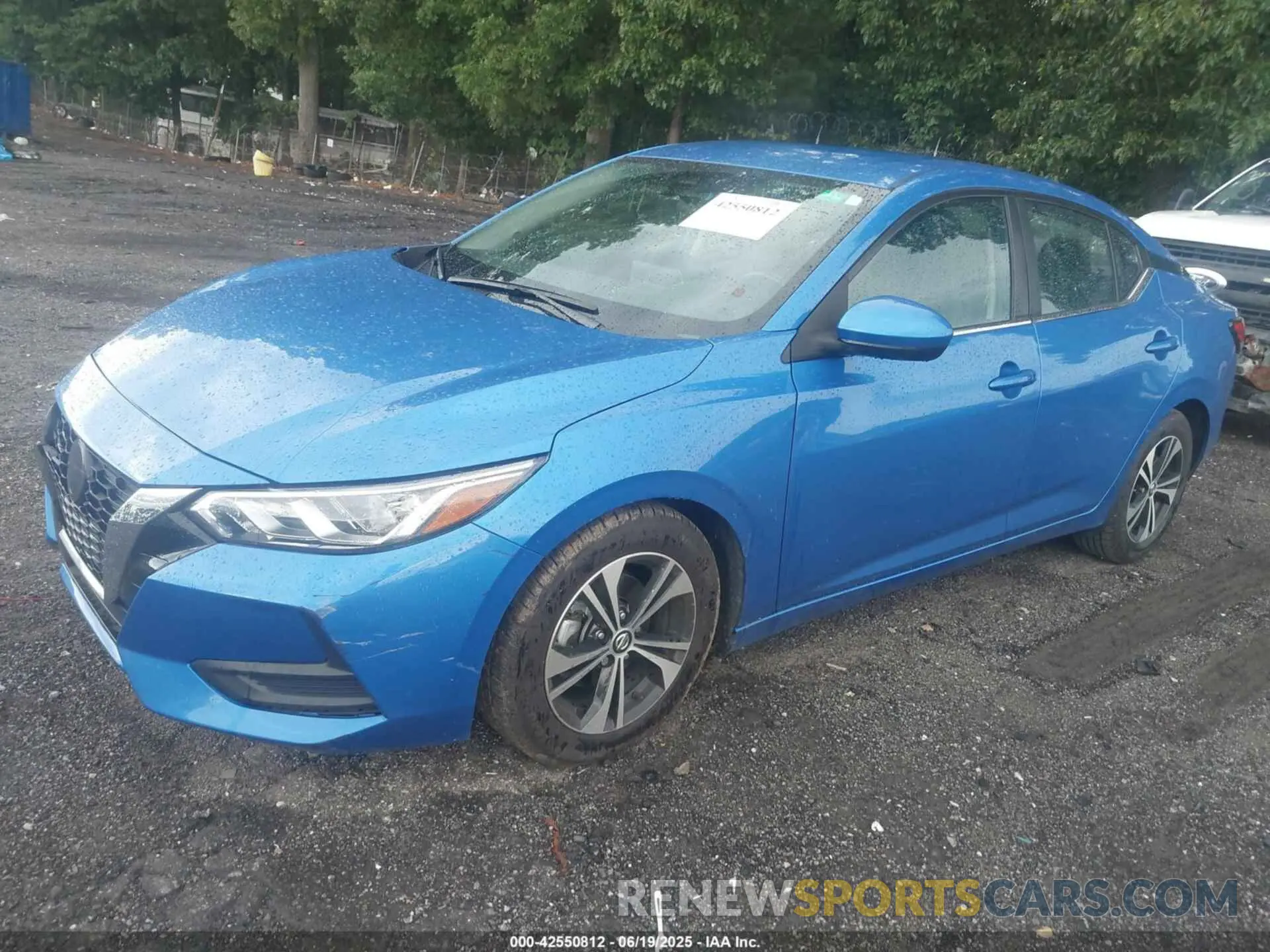 2 Photograph of a damaged car 3N1AB8CV6NY318614 NISSAN SENTRA 2022