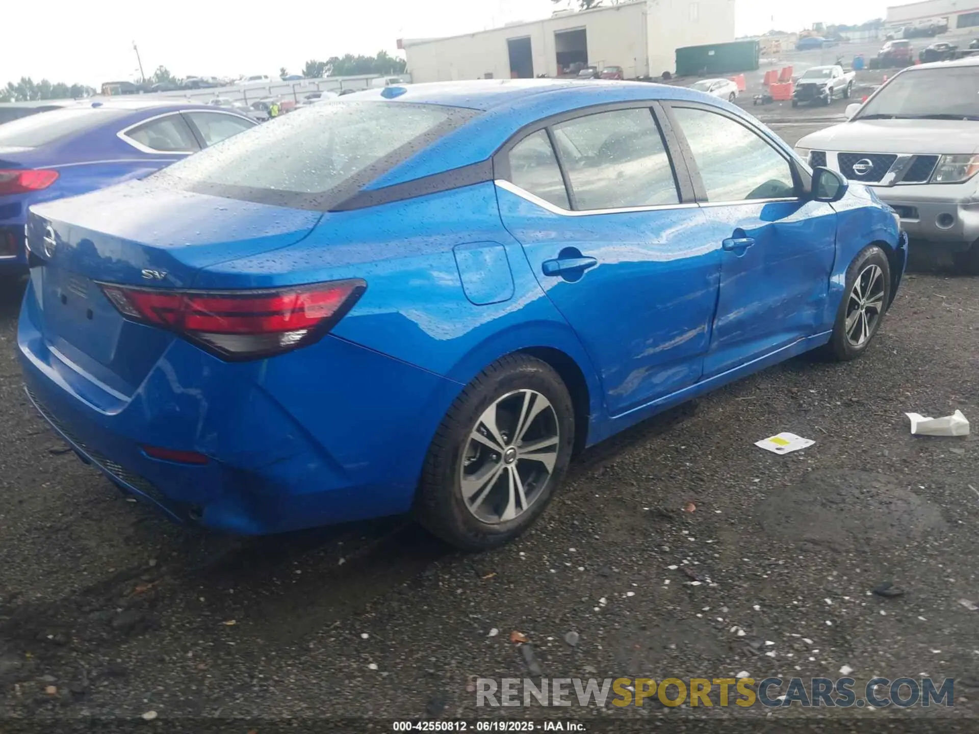 4 Photograph of a damaged car 3N1AB8CV6NY318614 NISSAN SENTRA 2022