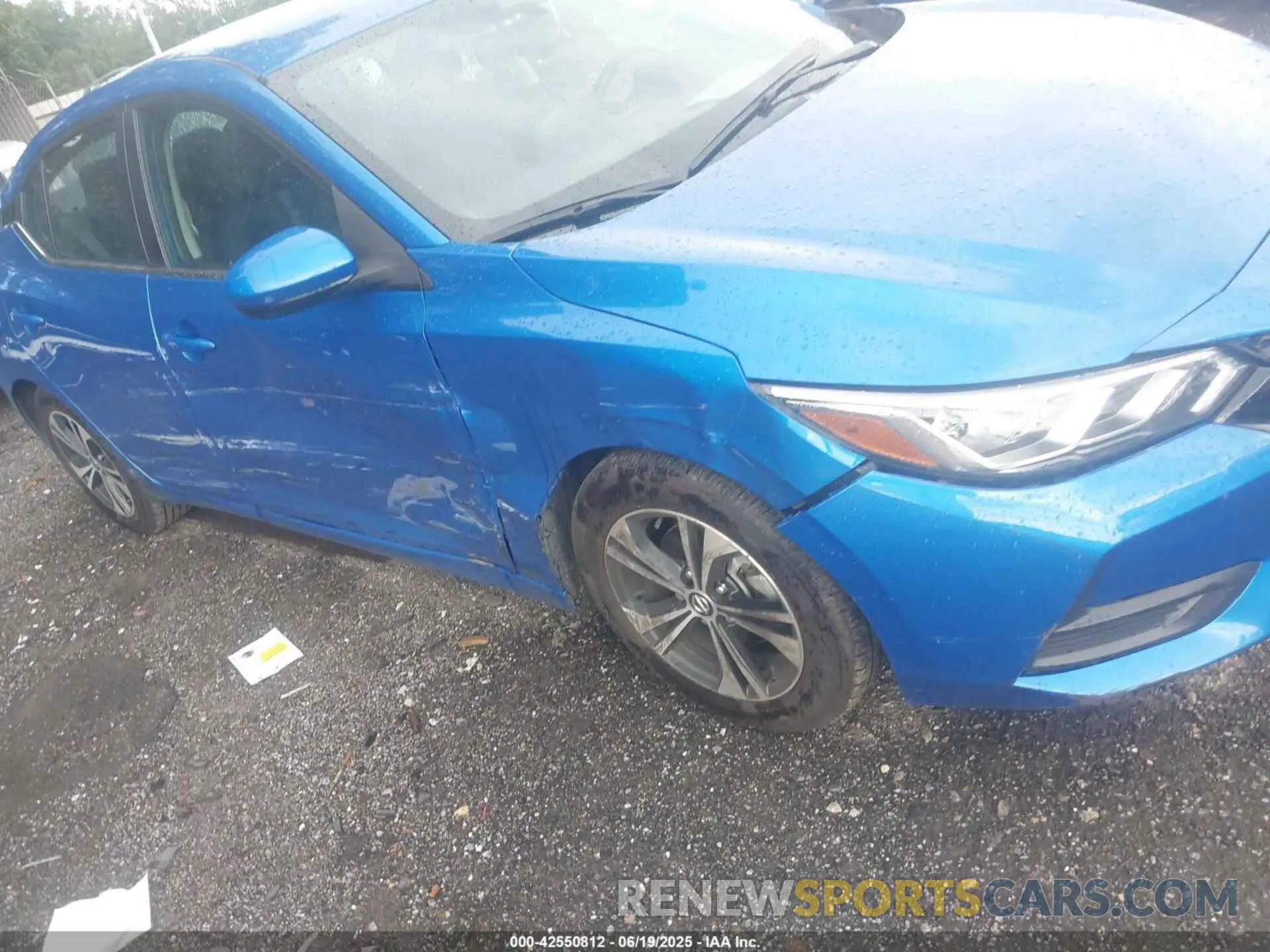 6 Photograph of a damaged car 3N1AB8CV6NY318614 NISSAN SENTRA 2022