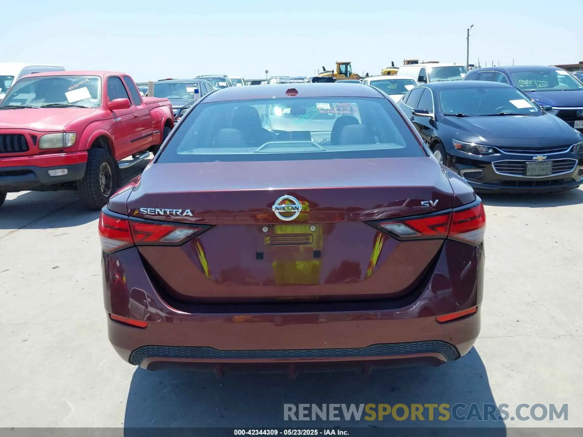 16 Photograph of a damaged car 3N1AB8CV7NY223432 NISSAN SENTRA 2022