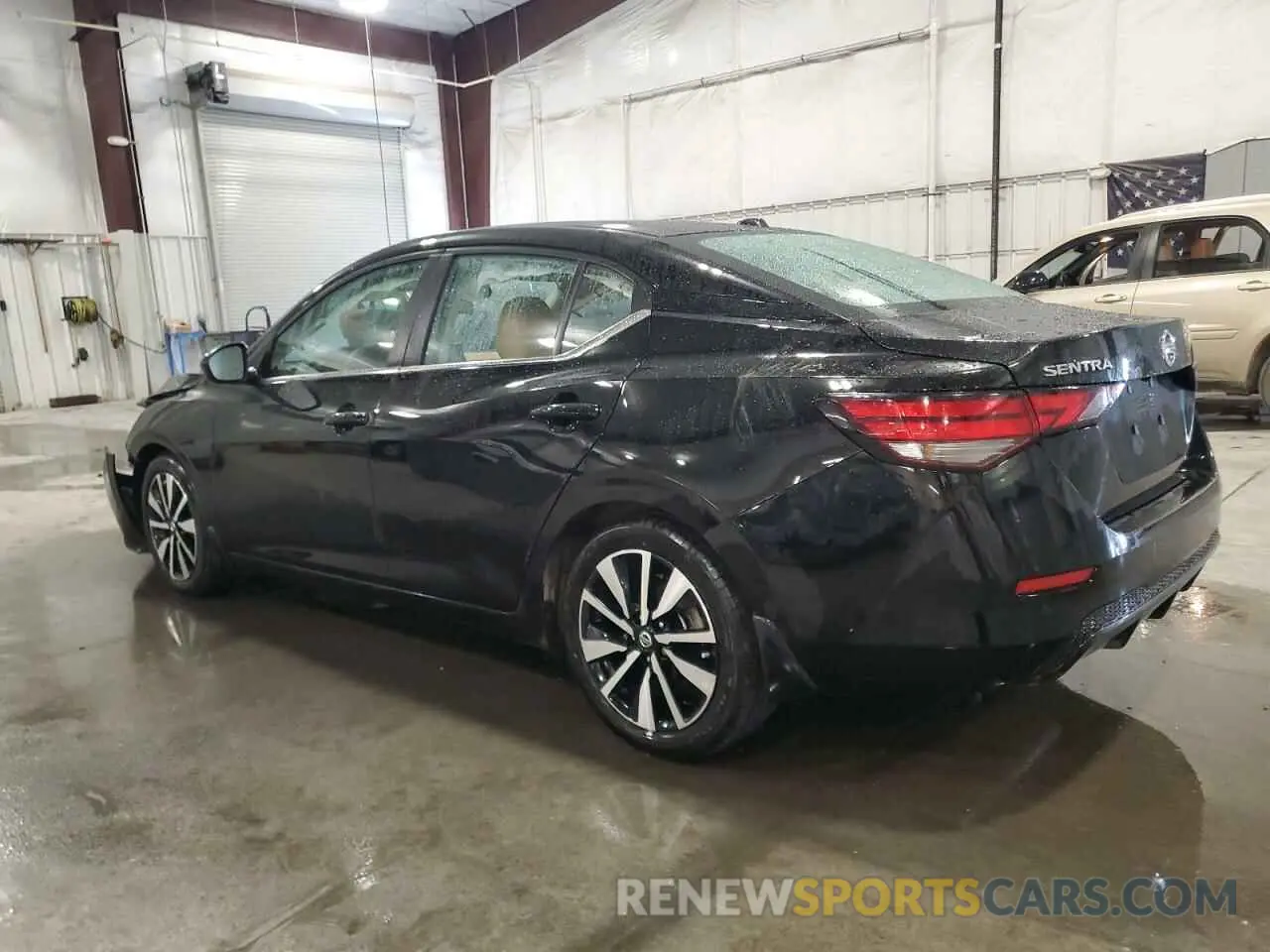 2 Photograph of a damaged car 3N1AB8CV7NY227688 NISSAN SENTRA 2022