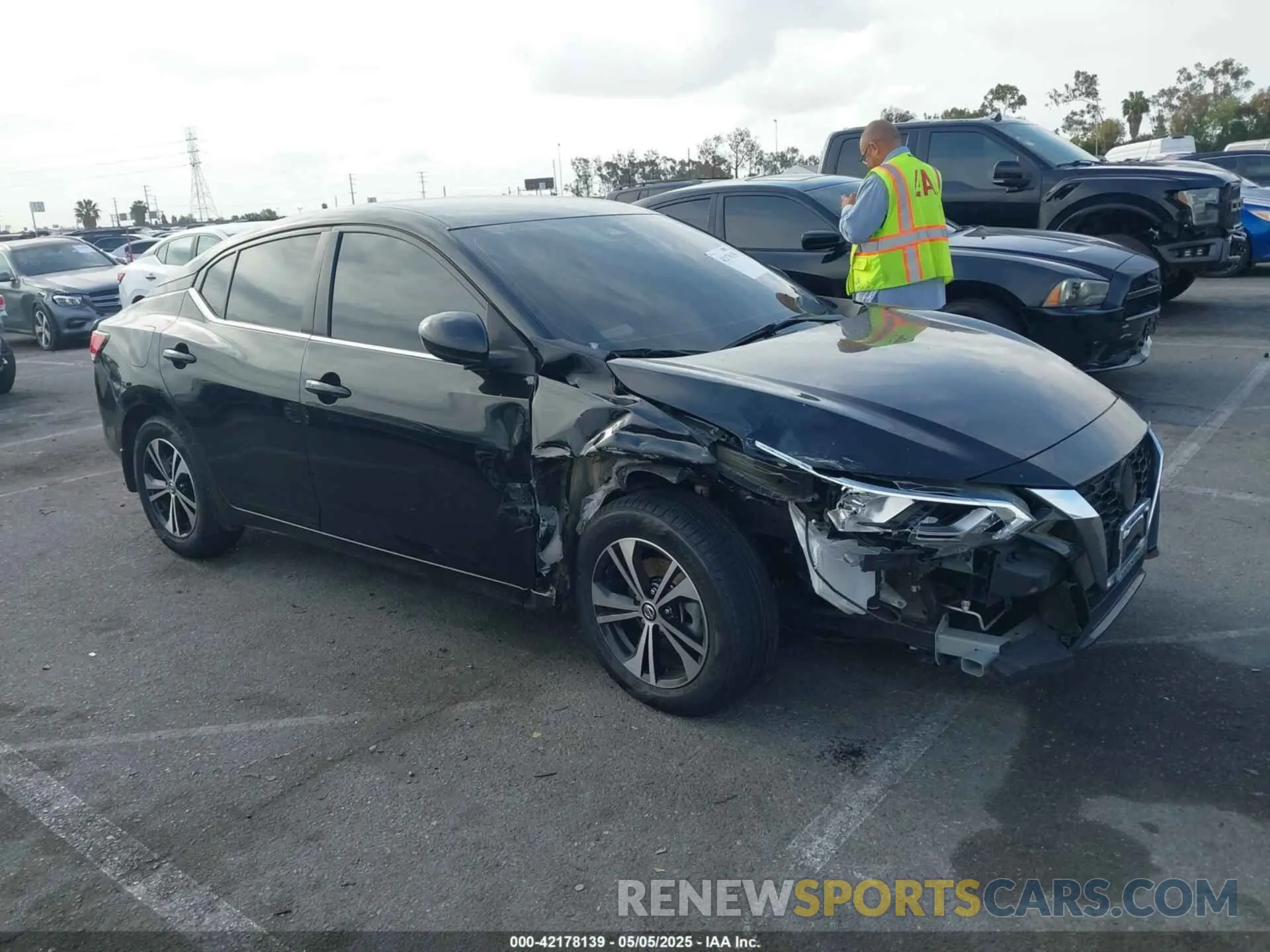 1 Фотография поврежденного автомобиля 3N1AB8CV7NY230672 NISSAN SENTRA 2022