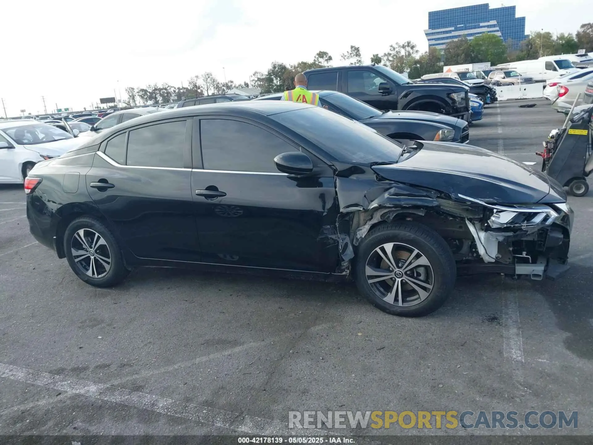 13 Фотография поврежденного автомобиля 3N1AB8CV7NY230672 NISSAN SENTRA 2022
