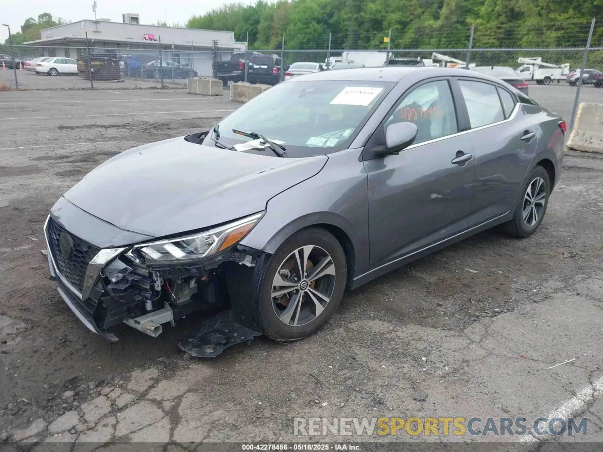 2 Фотография поврежденного автомобиля 3N1AB8CV7NY241087 NISSAN SENTRA 2022