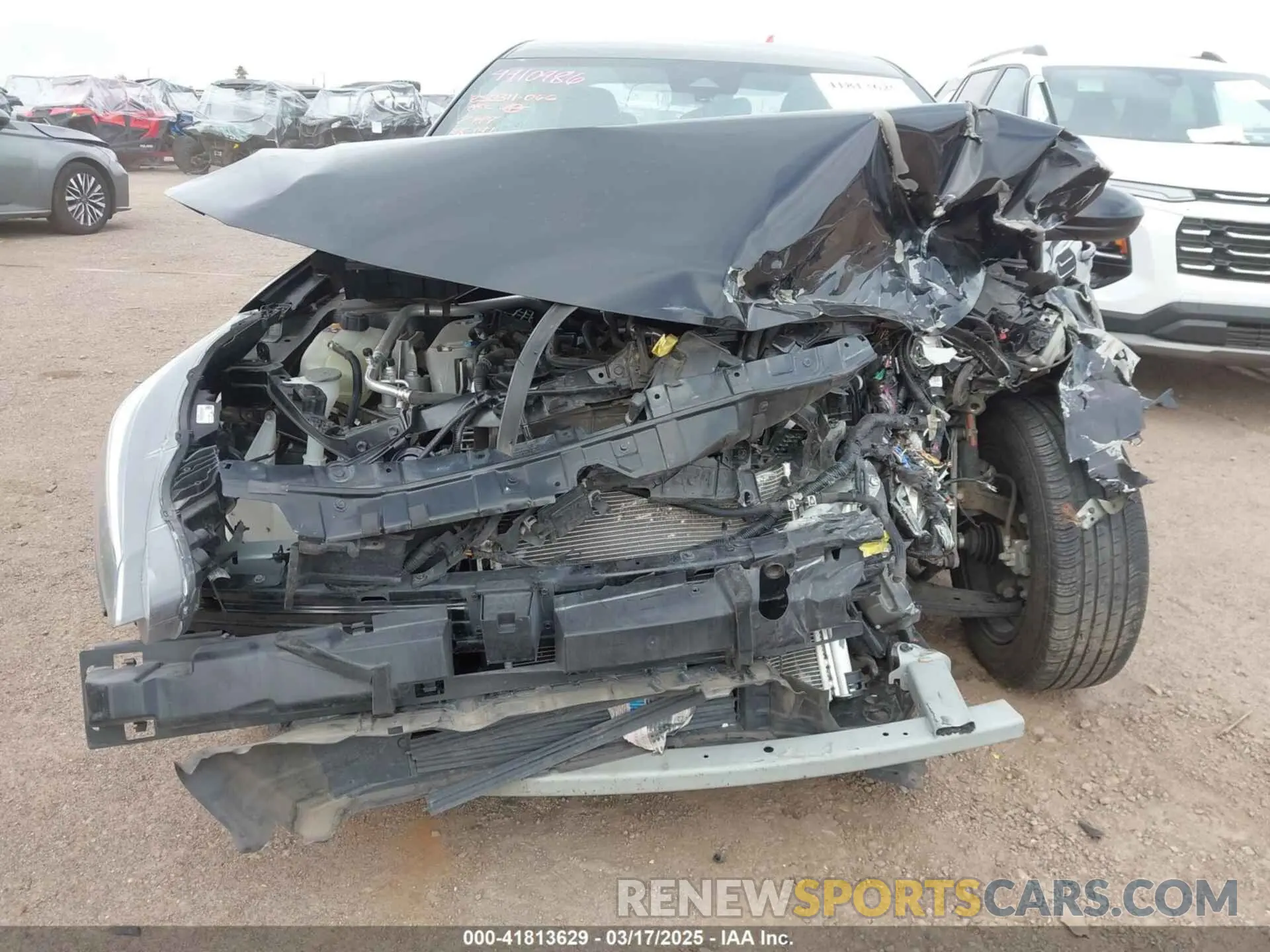 6 Photograph of a damaged car 3N1AB8CV7NY242899 NISSAN SENTRA 2022