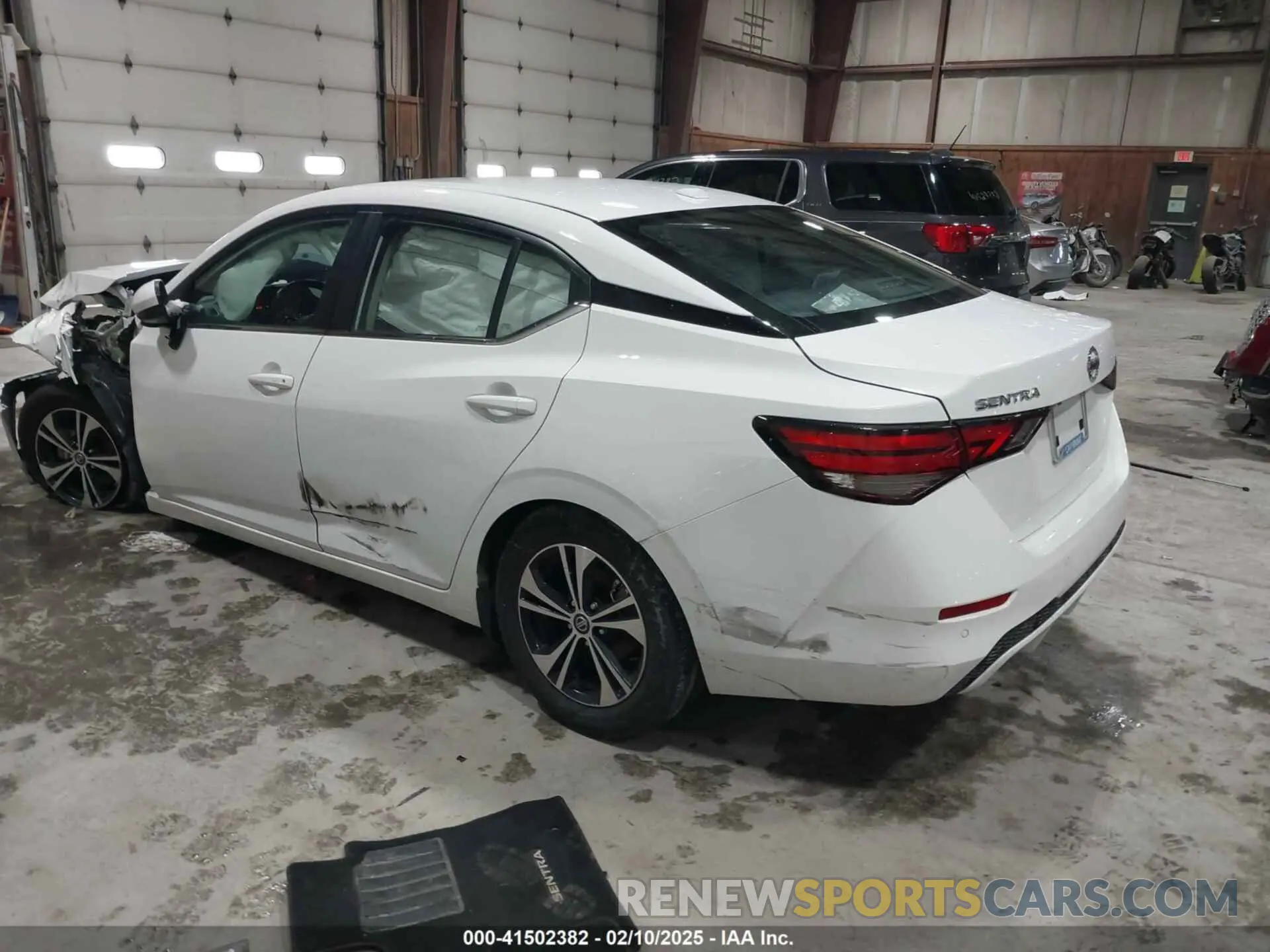 3 Photograph of a damaged car 3N1AB8CV7NY245382 NISSAN SENTRA 2022